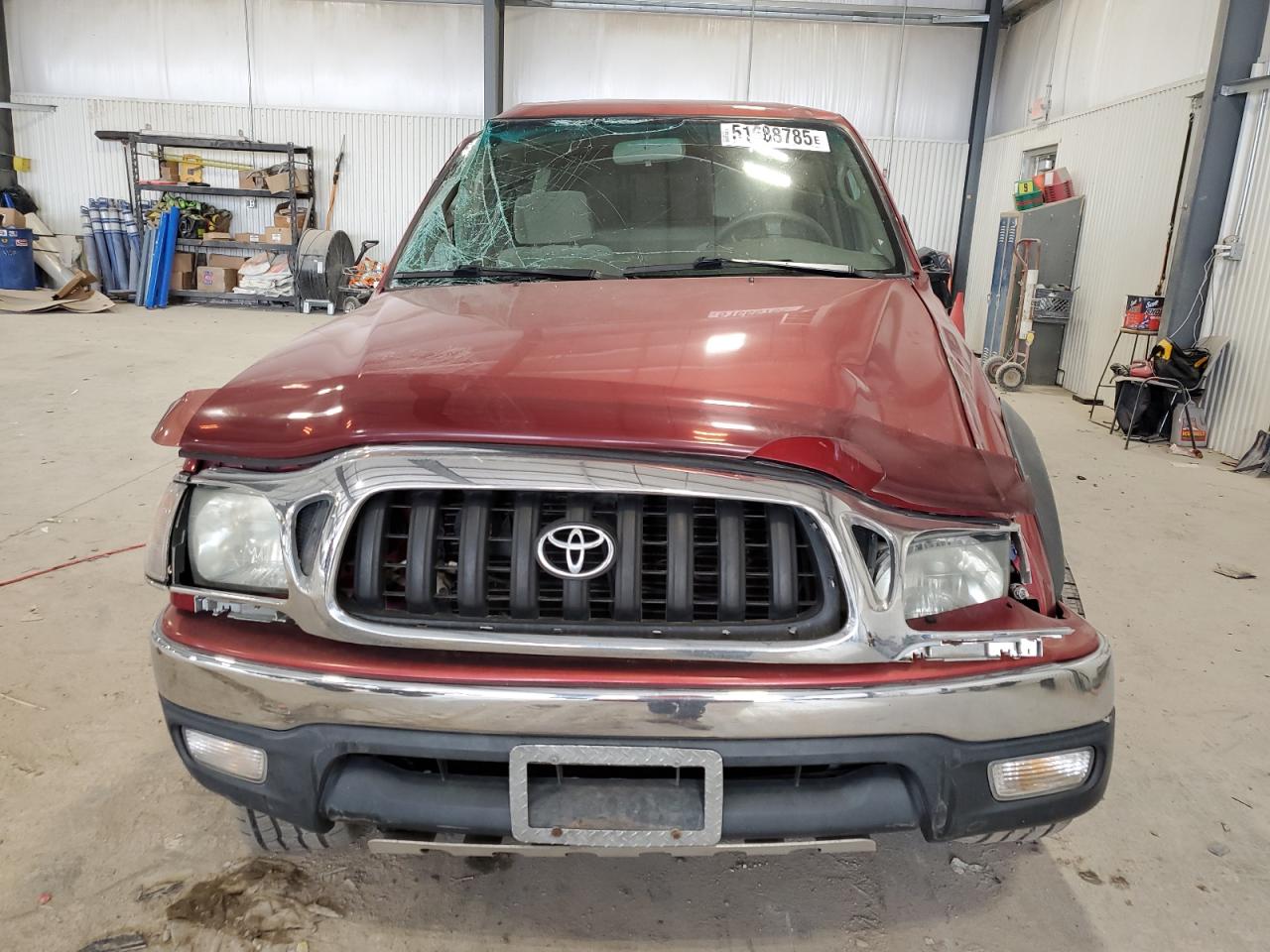 2003 Toyota Tacoma Xtracab Burgundy vin: 5TEWN72N53Z283870