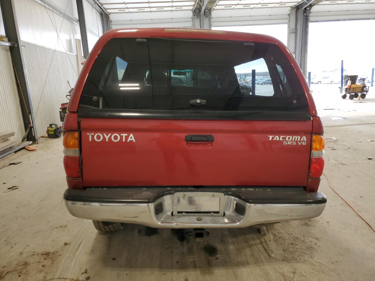 2003 Toyota Tacoma Xtracab Burgundy vin: 5TEWN72N53Z283870
