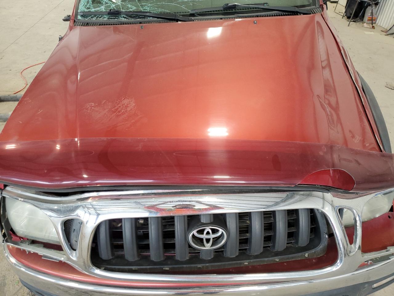 2003 Toyota Tacoma Xtracab Burgundy vin: 5TEWN72N53Z283870