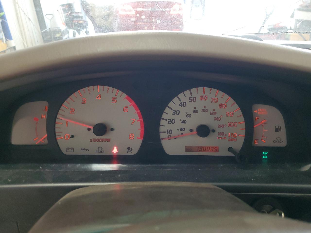 2003 Toyota Tacoma Xtracab Burgundy vin: 5TEWN72N53Z283870