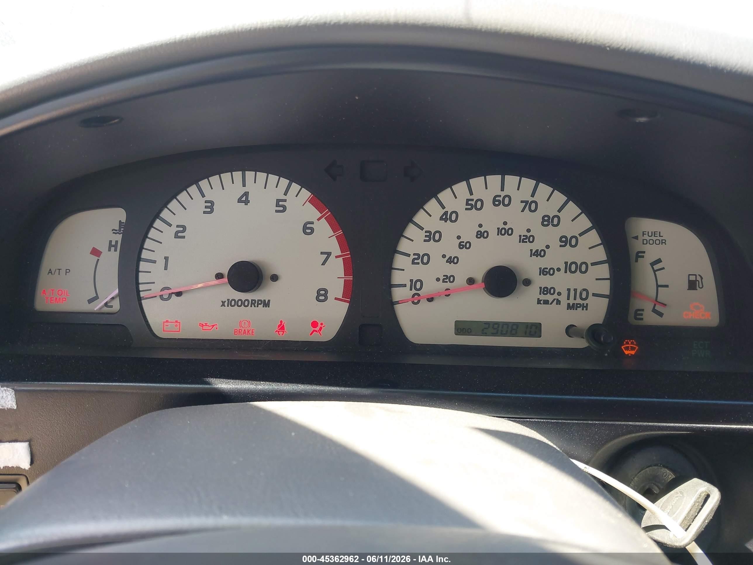 2002 Toyota Tacoma Base V6 Белый vin: 5TEWN72N62Z138657