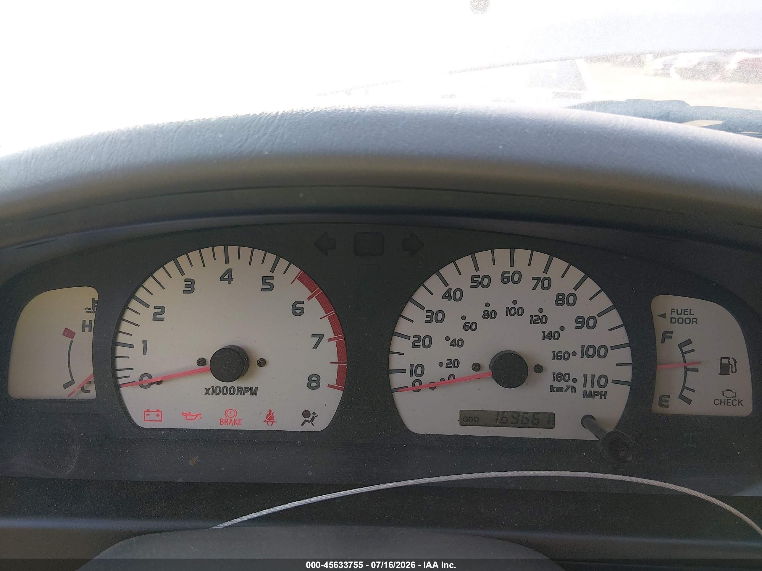 2003 Toyota Tacoma Base V6 Silver vin: 5TEWN72N63Z195541