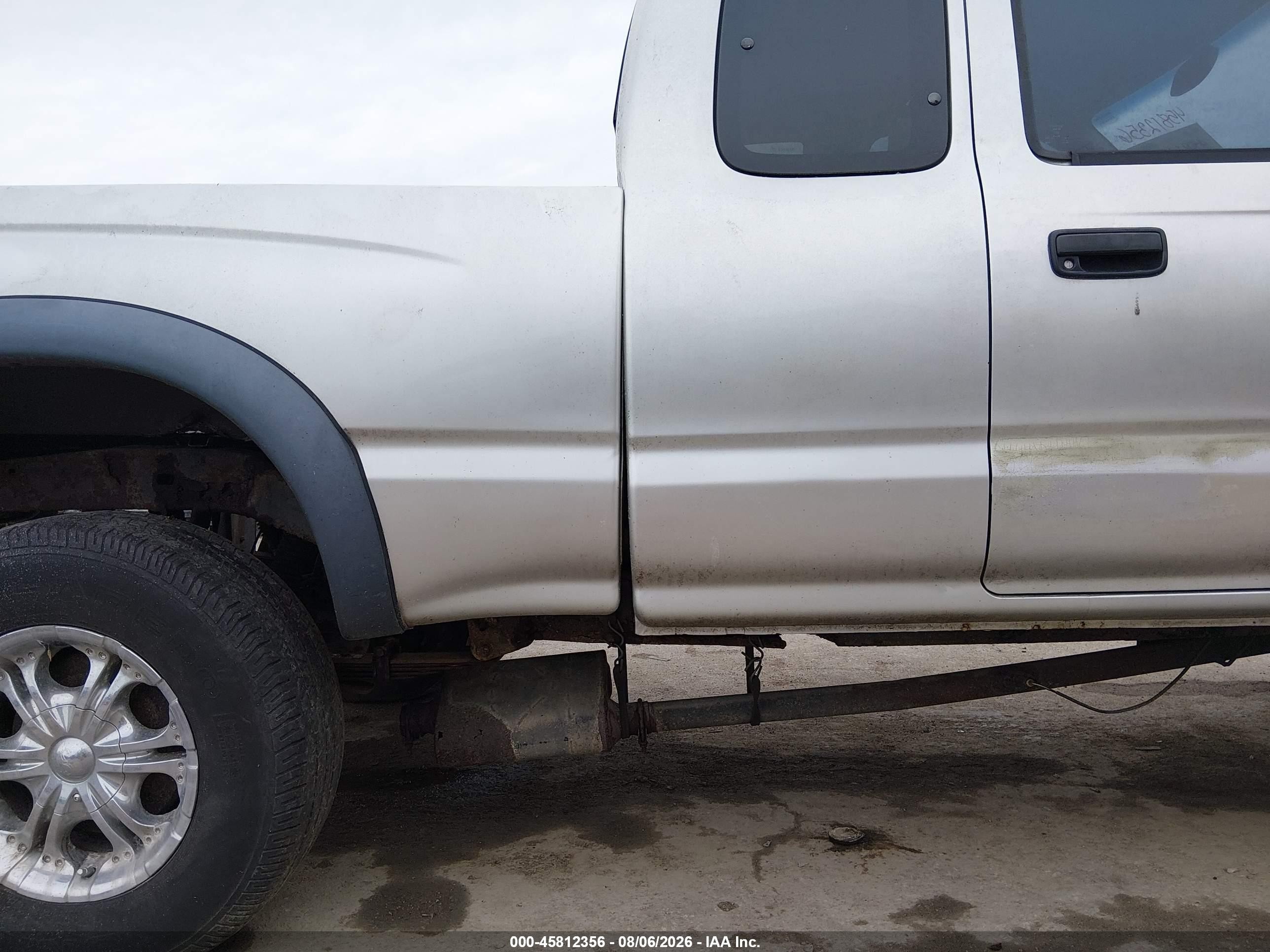 2003 Toyota Tacoma Base V6 Gray vin: 5TEWN72N63Z195541