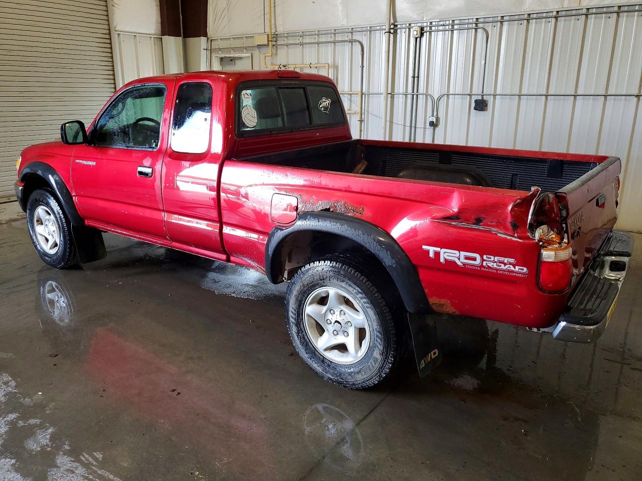 2004 Toyota Tacoma Xtracab Красный vin: 5TEWN72N64Z308406