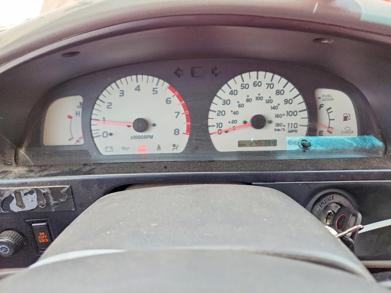 2002 Toyota Tacoma V6 Red vin: 5TEWN72N72Z892540