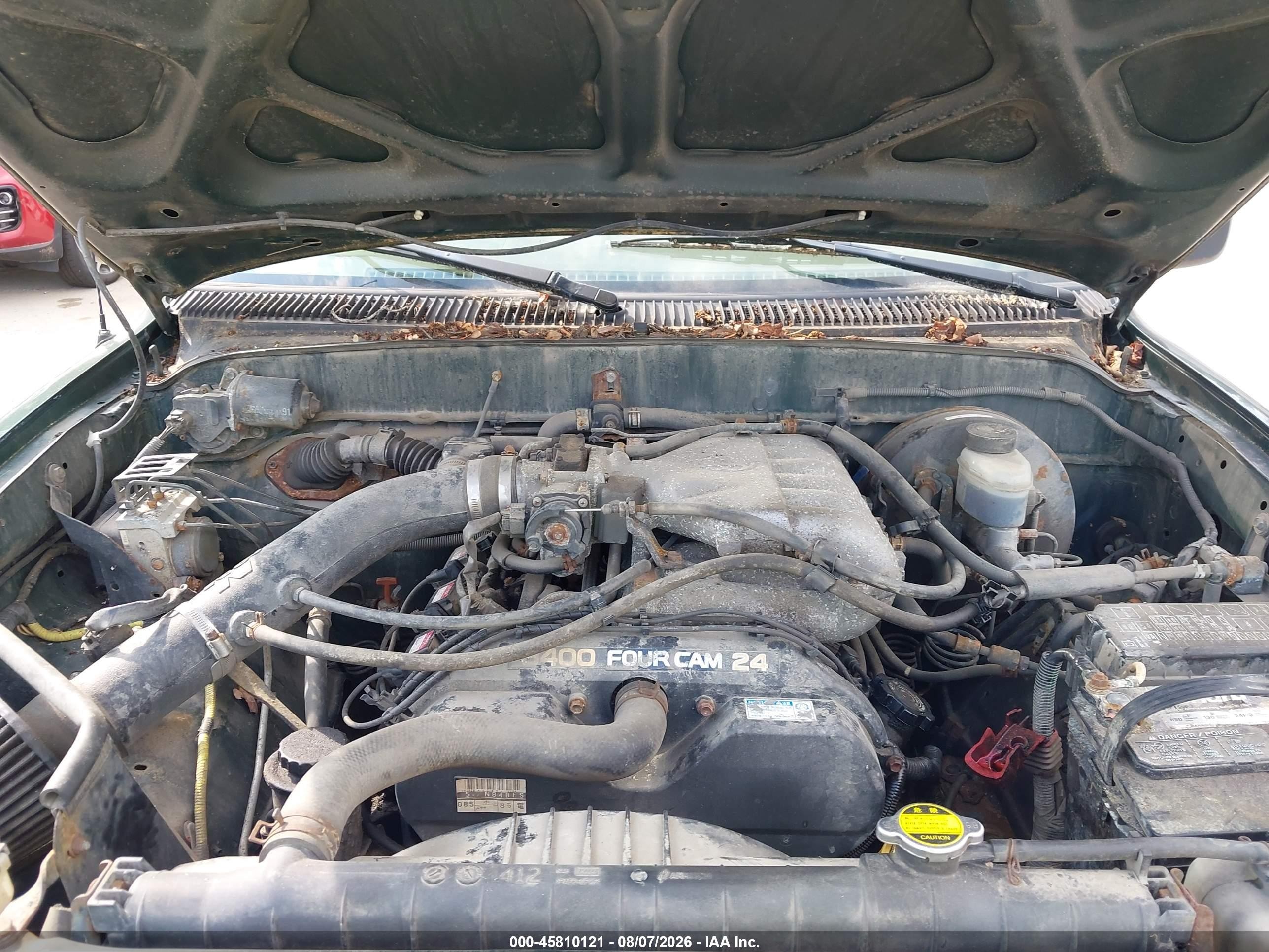 2003 Toyota Tacoma Base V6 Green vin: 5TEWN72N73Z282817