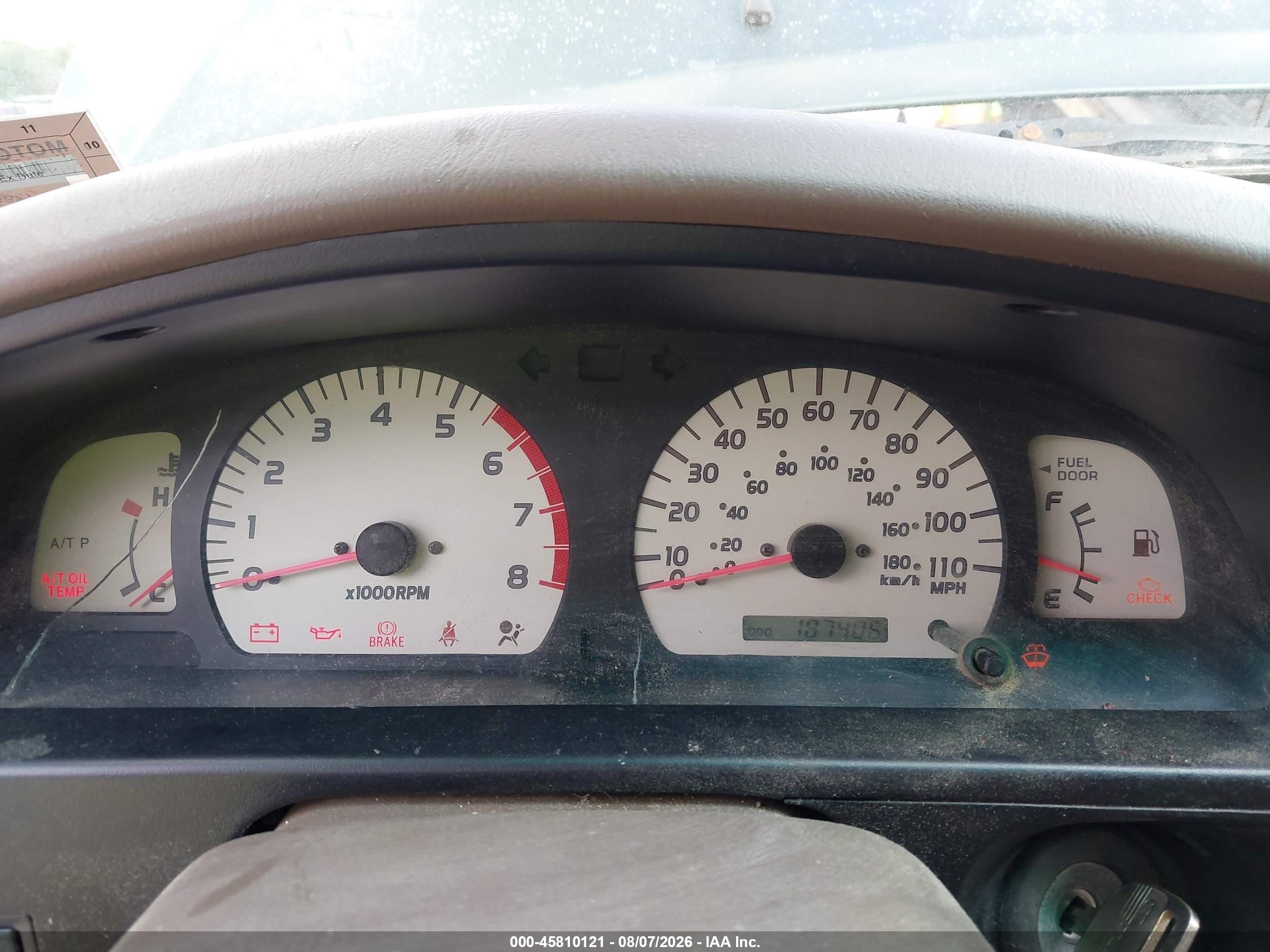 2003 Toyota Tacoma Base V6 Green vin: 5TEWN72N73Z282817