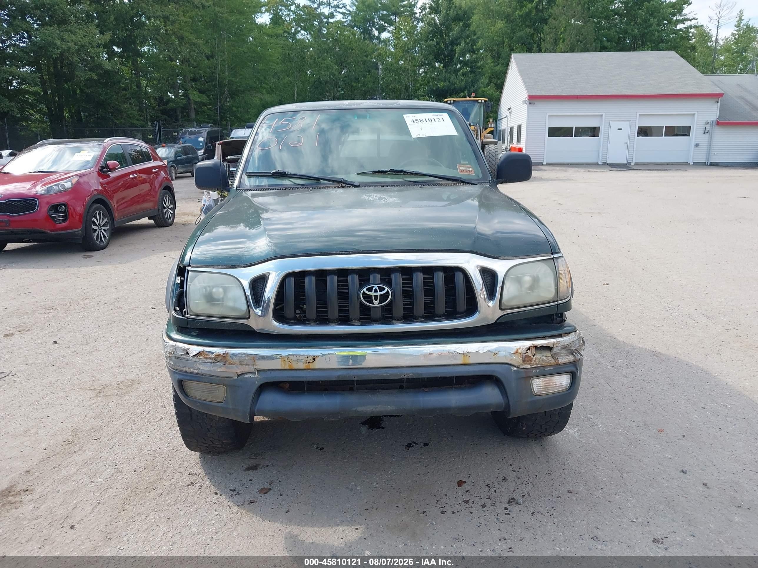 2003 Toyota Tacoma Base V6 Green vin: 5TEWN72N73Z282817