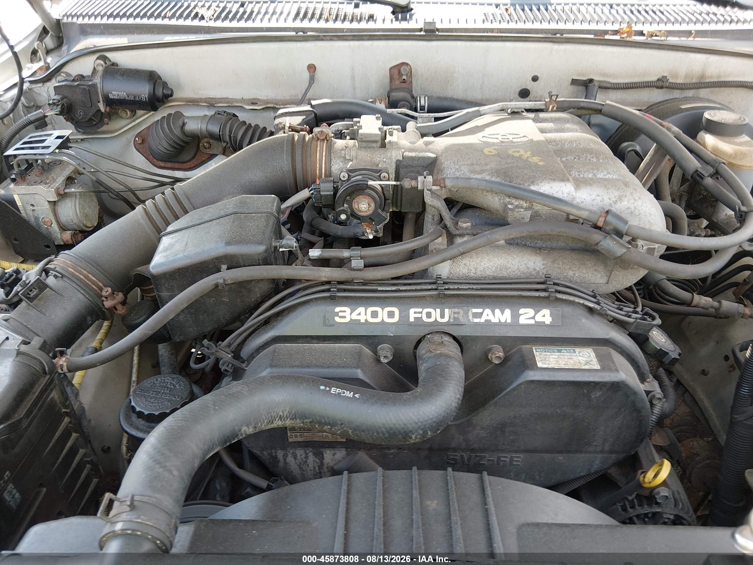 2004 Toyota Tacoma Base V6 Silver vin: 5TEWN72N74Z414427