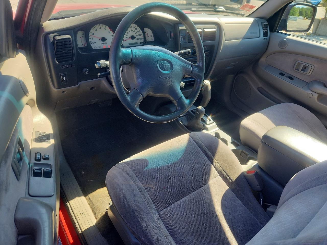 2003 Toyota Tacoma Xtracab Red vin: 5TEWN72N83Z158751