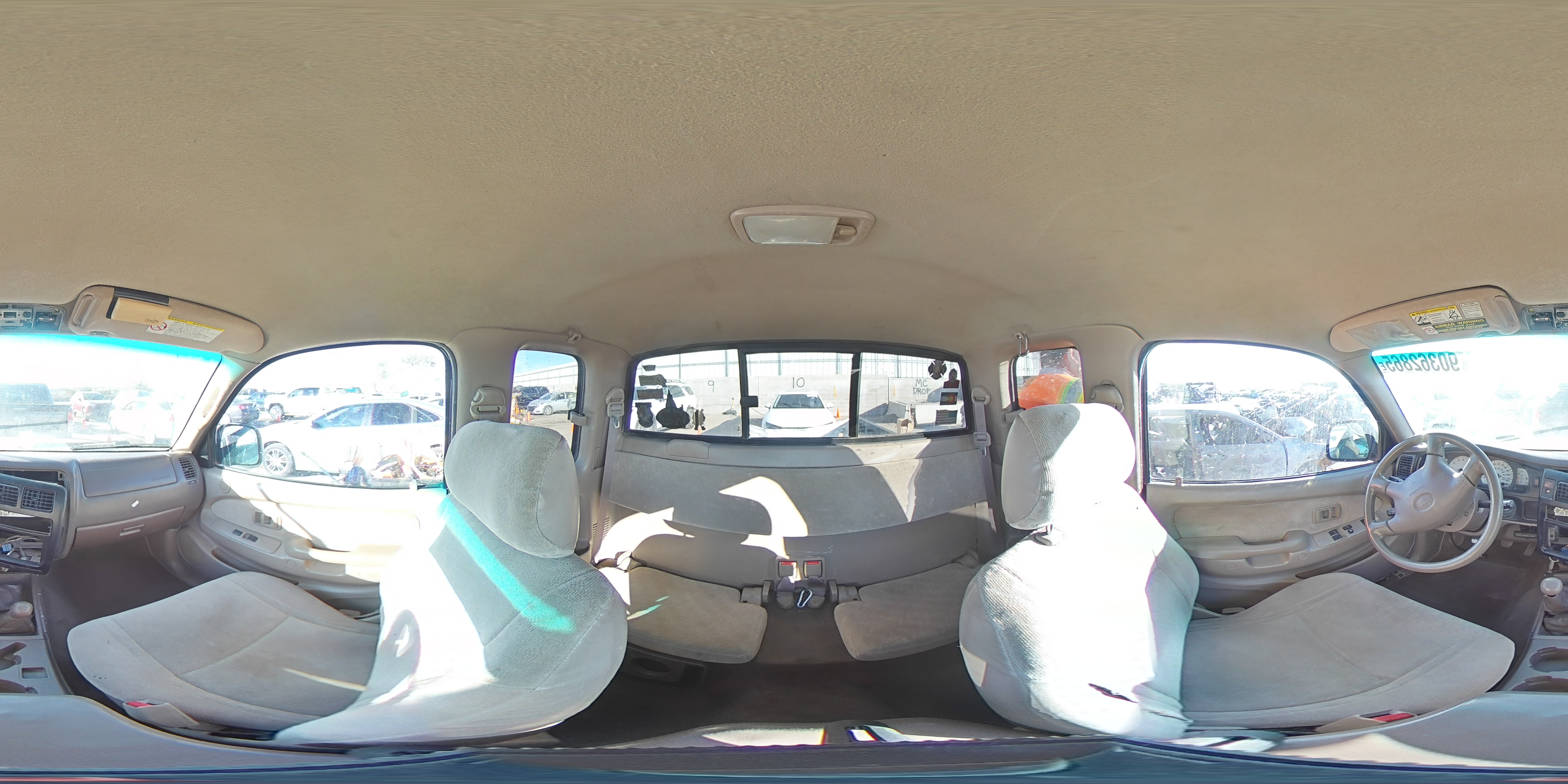 2001 Toyota Tacoma Xtracab Burgundy vin: 5TEWN72N91Z835660