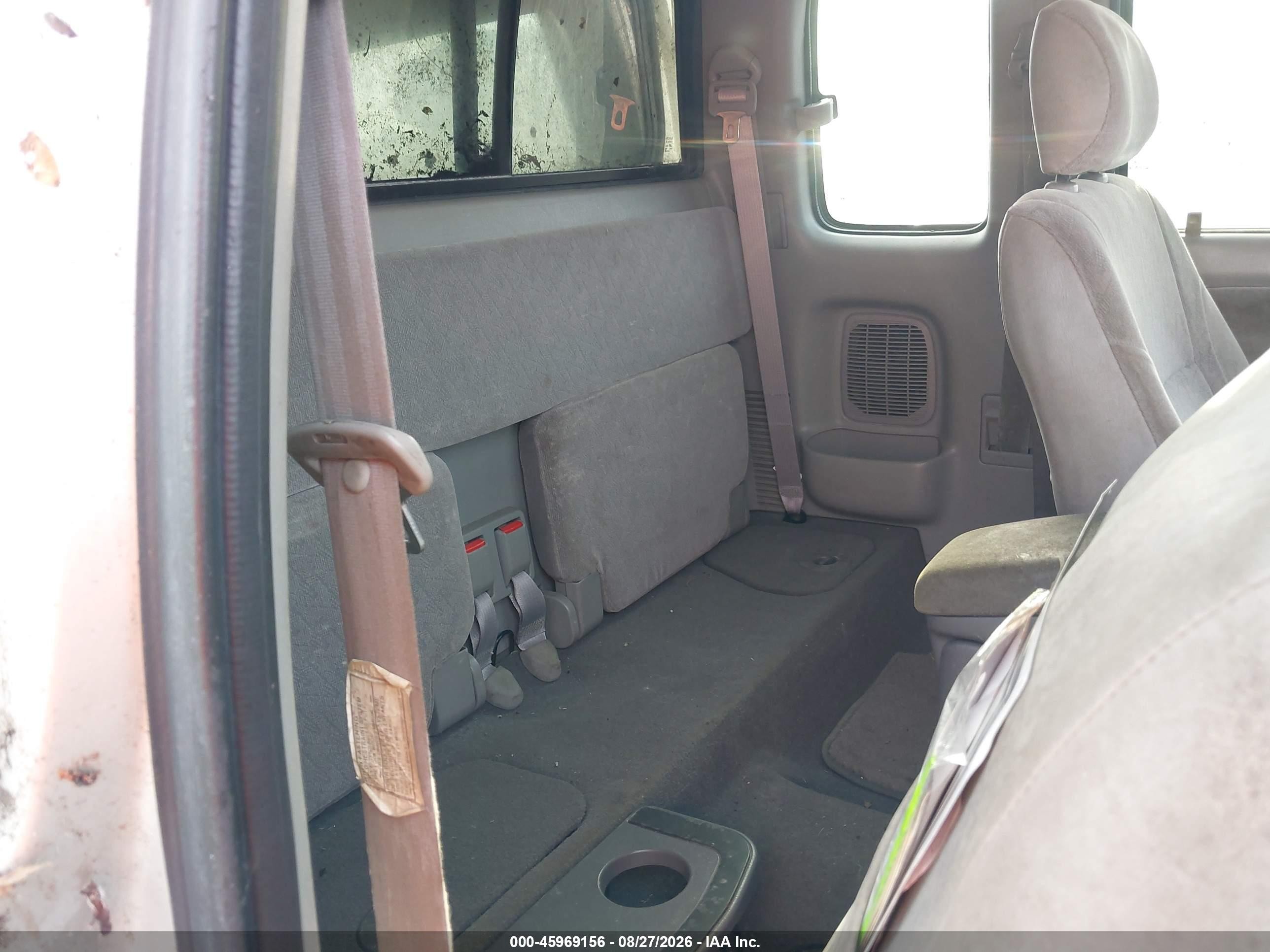 2002 Toyota Tacoma Base V6 Silver vin: 5TEWN72N92Z107810