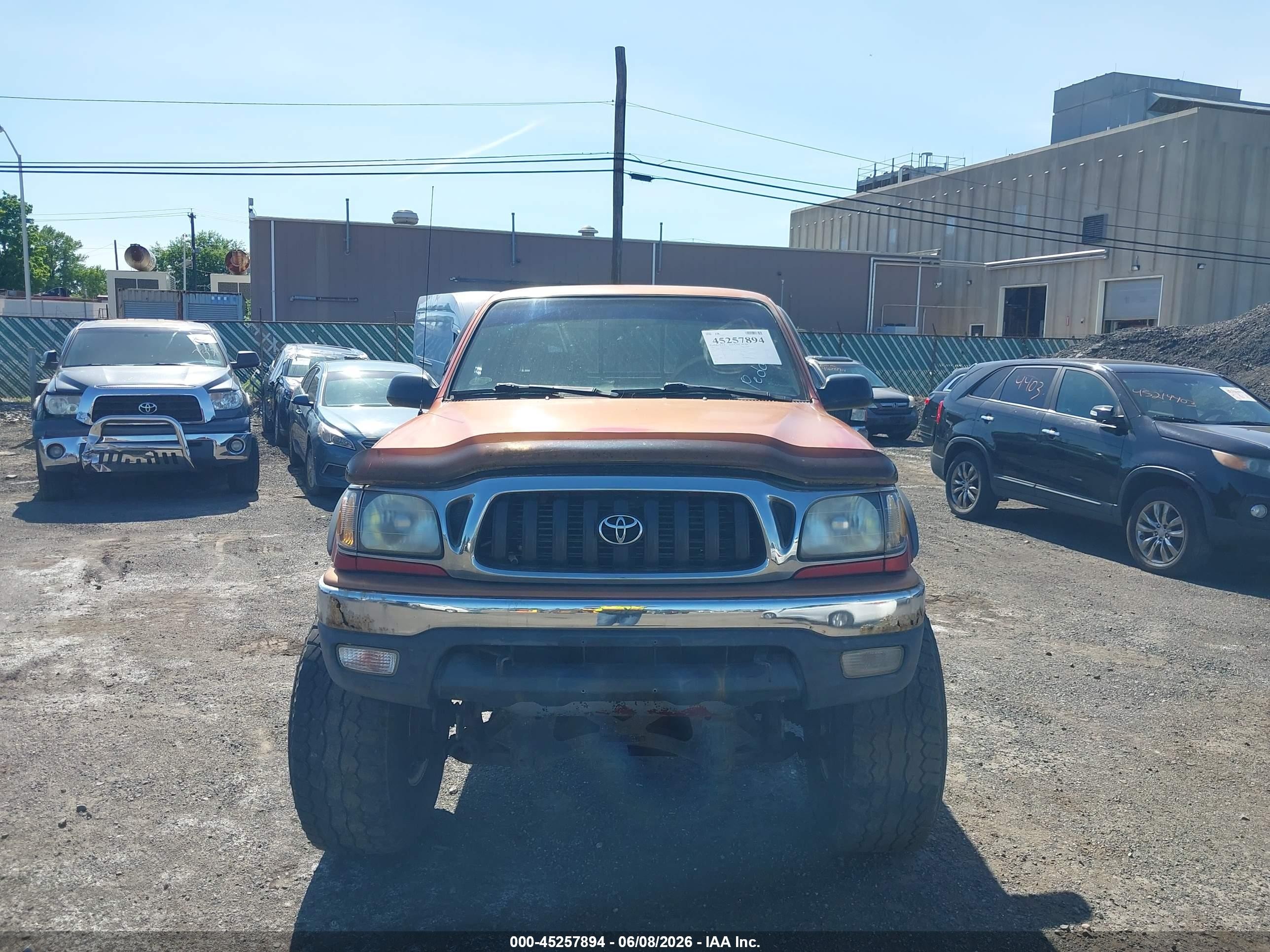 2003 Toyota Tacoma Base V6 Burgundy vin: 5TEWN72NX3Z181545