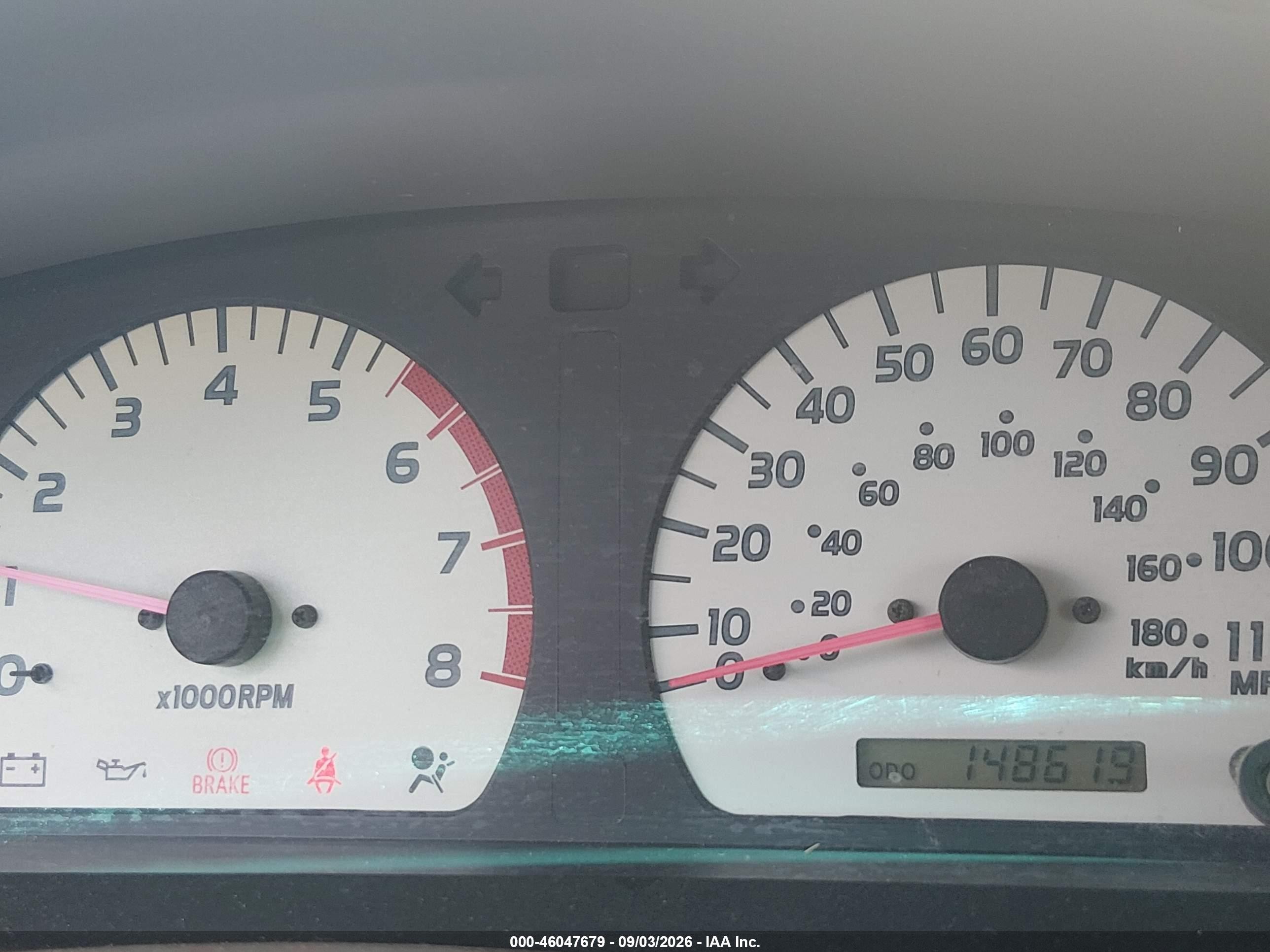 2003 Toyota Tacoma Base V6 Gold vin: 5TEWN72NX3Z229450