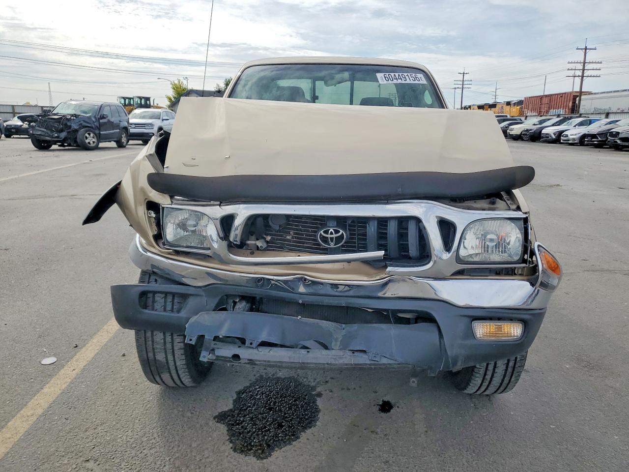 2004 Toyota Tacoma Xtracab Gold vin: 5TEWN72NX4Z406449