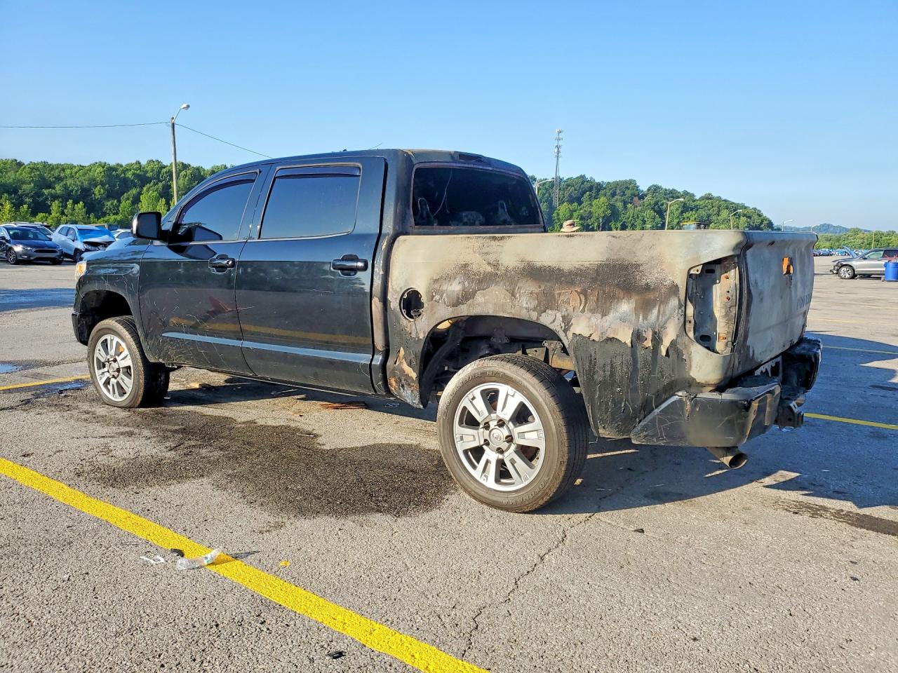 2014 Toyota Tundra Crewmax Platinum Black vin: 5TFAW5F10EX346113