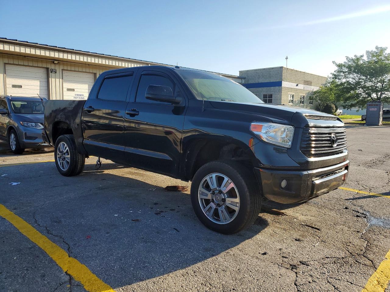 2014 Toyota Tundra Crewmax Platinum Black vin: 5TFAW5F10EX346113