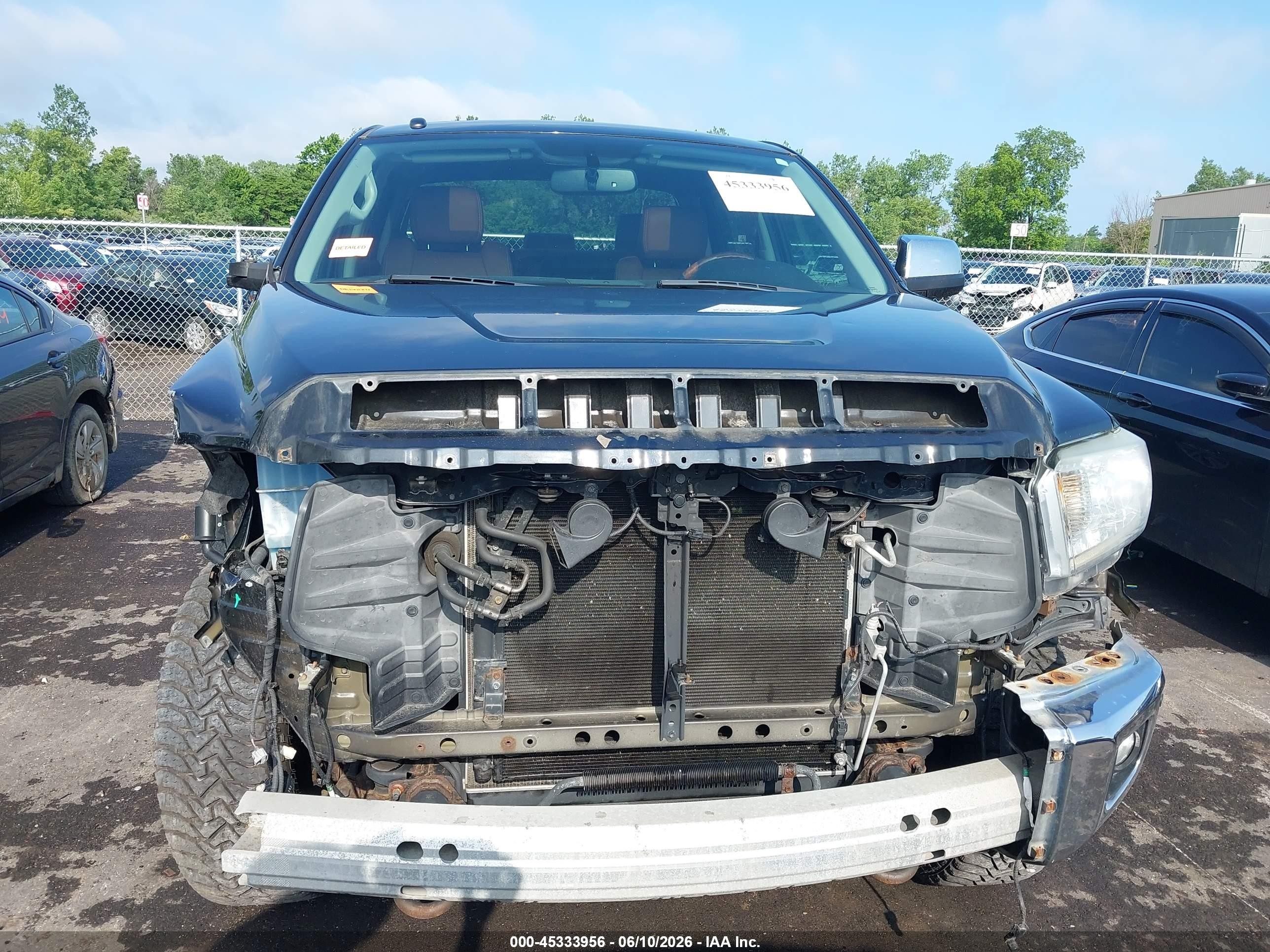 2014 Toyota Tundra 1794 5.7l V8 Black vin: 5TFAW5F10EX356852