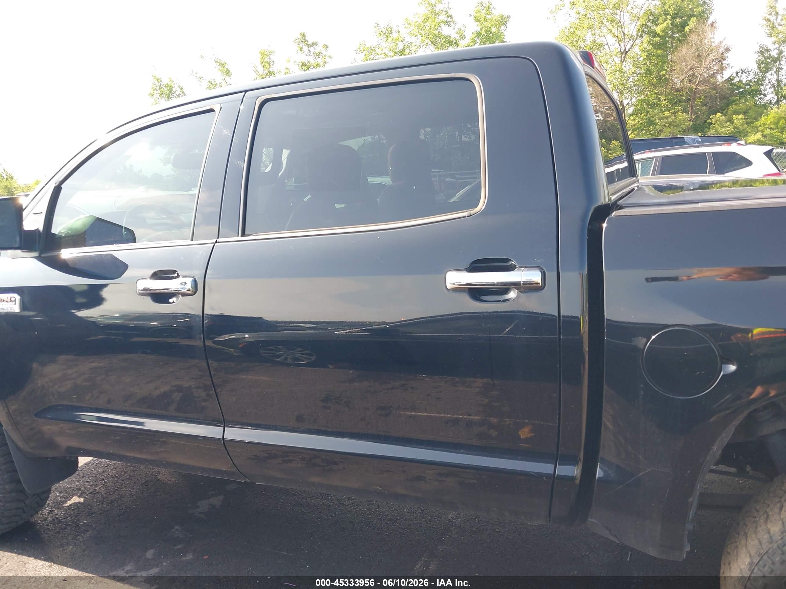 2014 Toyota Tundra 1794 5.7l V8 Black vin: 5TFAW5F10EX356852