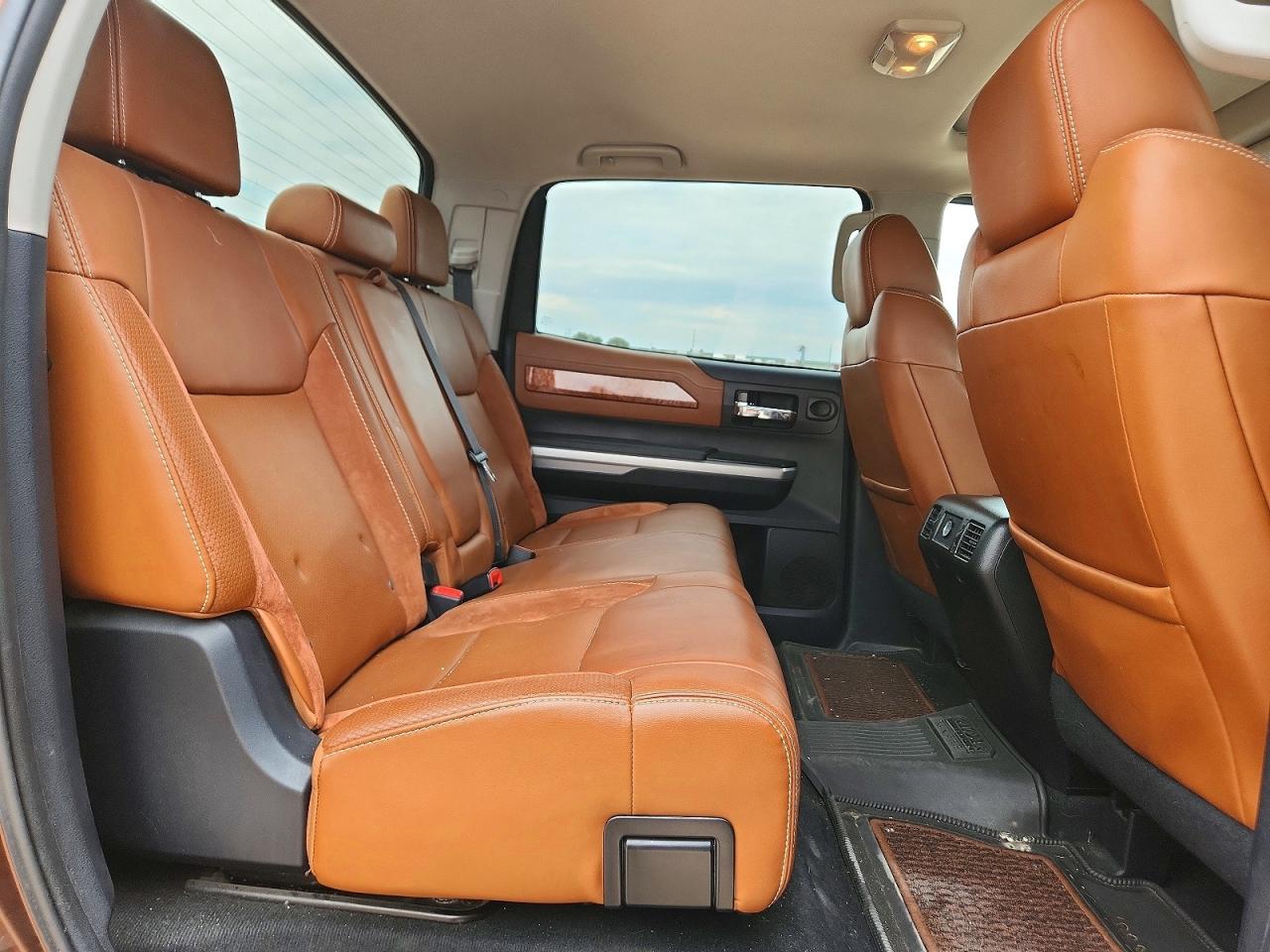 2014 Toyota Tundra Crewmax Platinum Brown vin: 5TFAW5F10EX357435