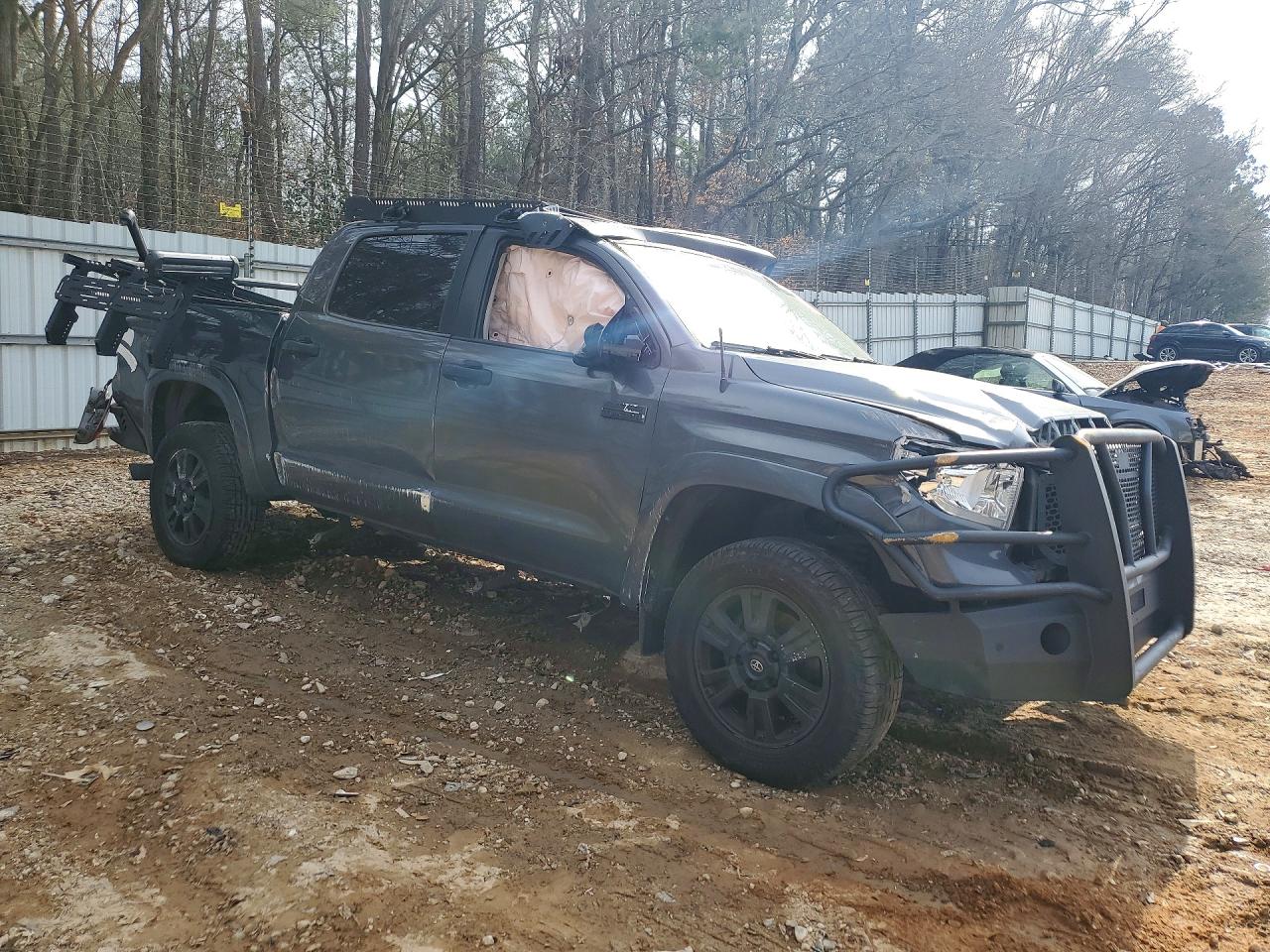 2015 Toyota Tundra Crewmax 1794 Gray vin: 5TFAW5F10FX460291