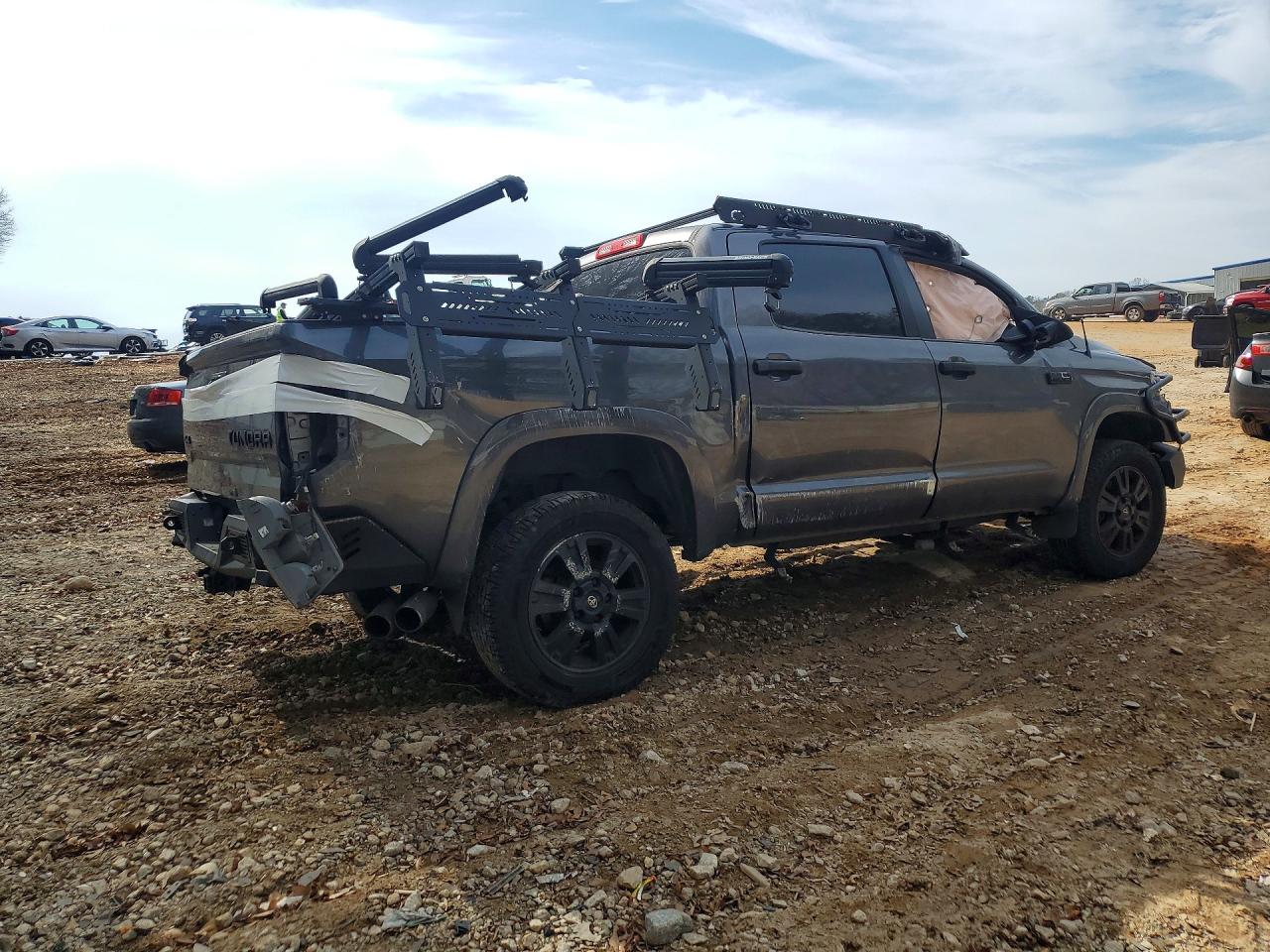 2015 Toyota Tundra Crewmax 1794 Gray vin: 5TFAW5F10FX460291