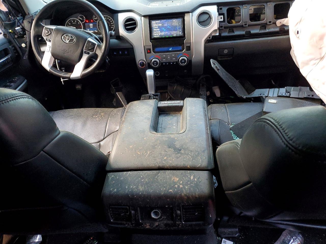 2015 Toyota Tundra Crewmax 1794 Gray vin: 5TFAW5F10FX460291