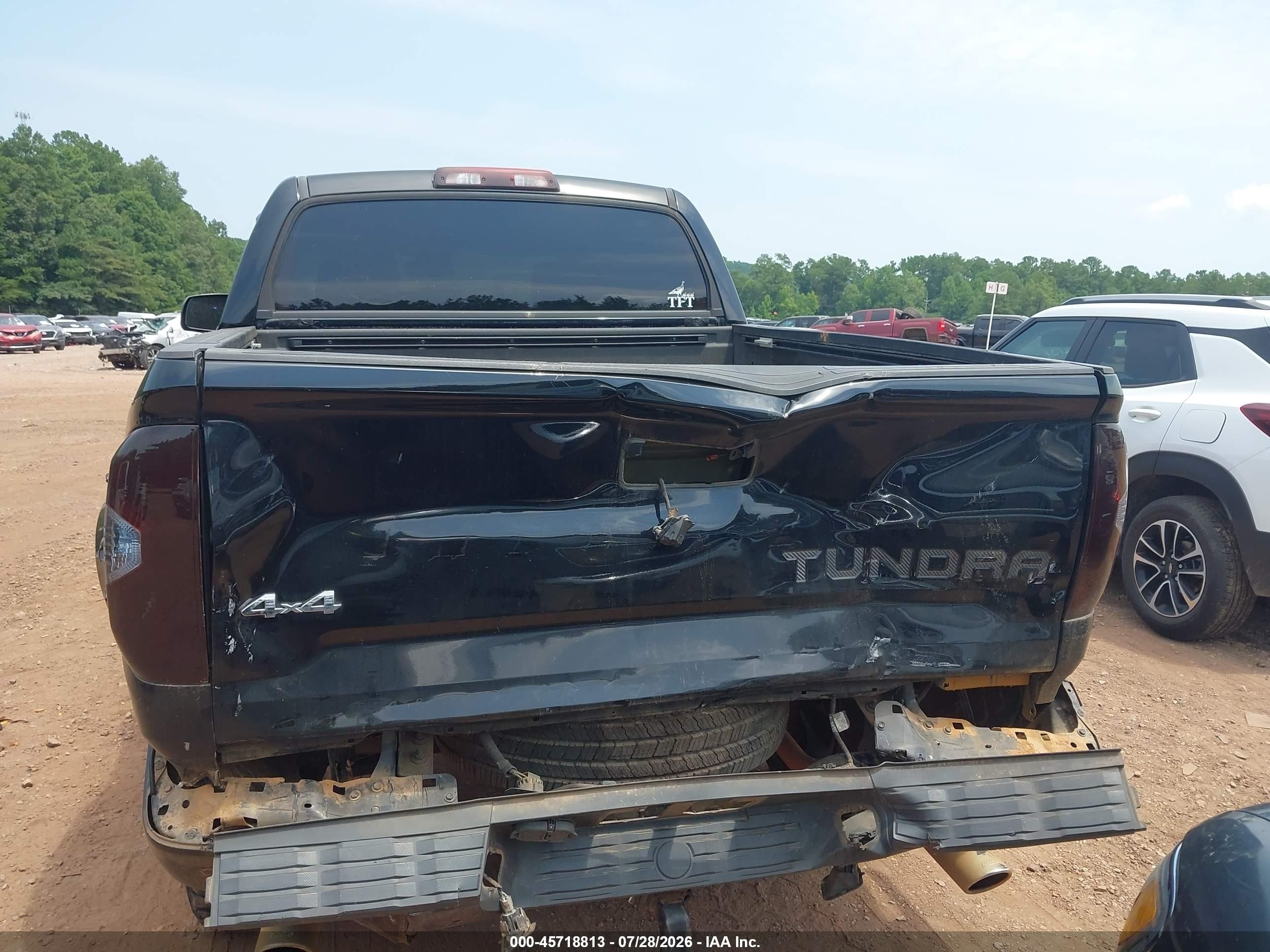 2015 Toyota Tundra Platinum 5.7l V8 Black vin: 5TFAW5F12FX440849