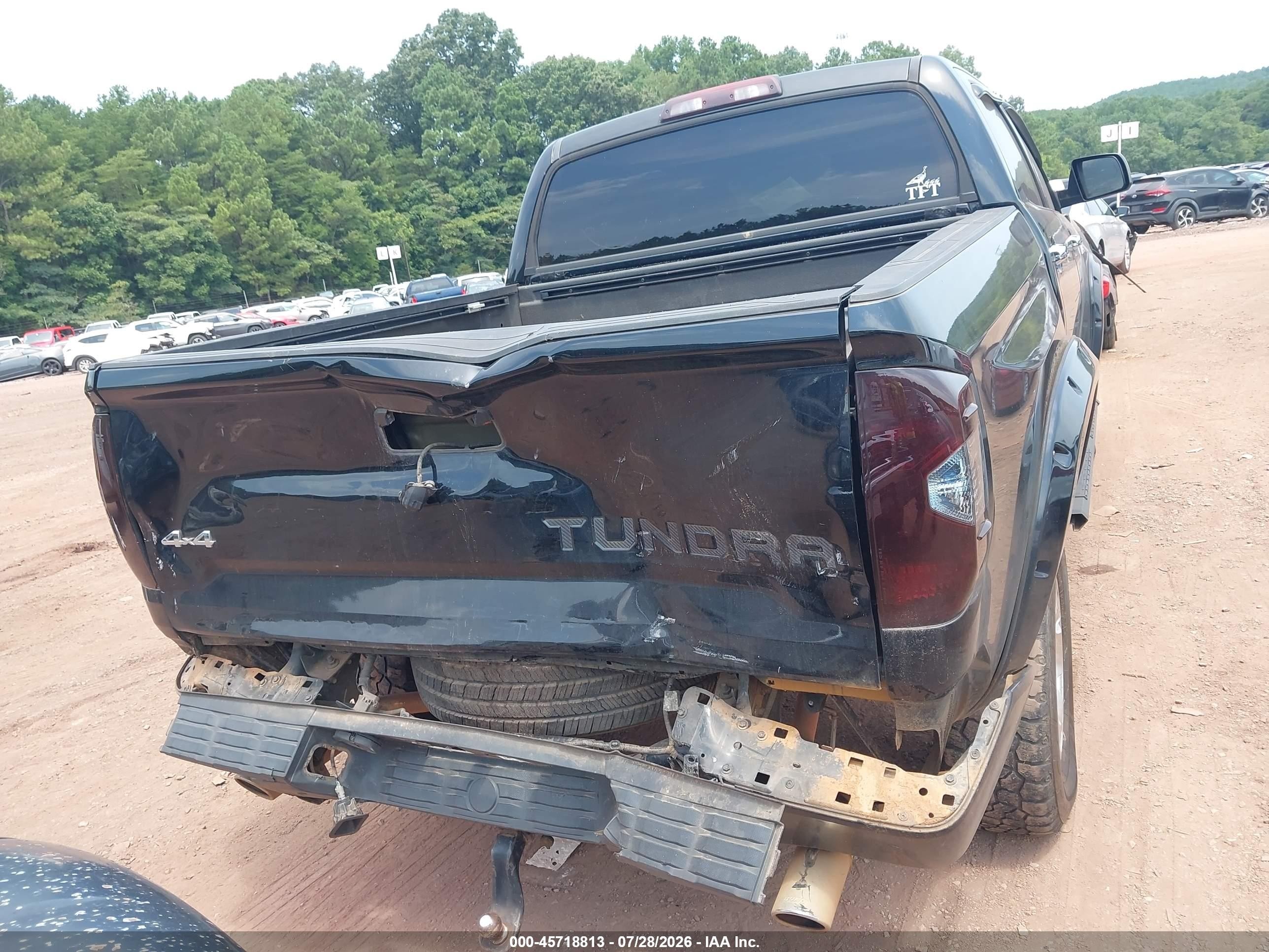 2015 Toyota Tundra Platinum 5.7l V8 Black vin: 5TFAW5F12FX440849