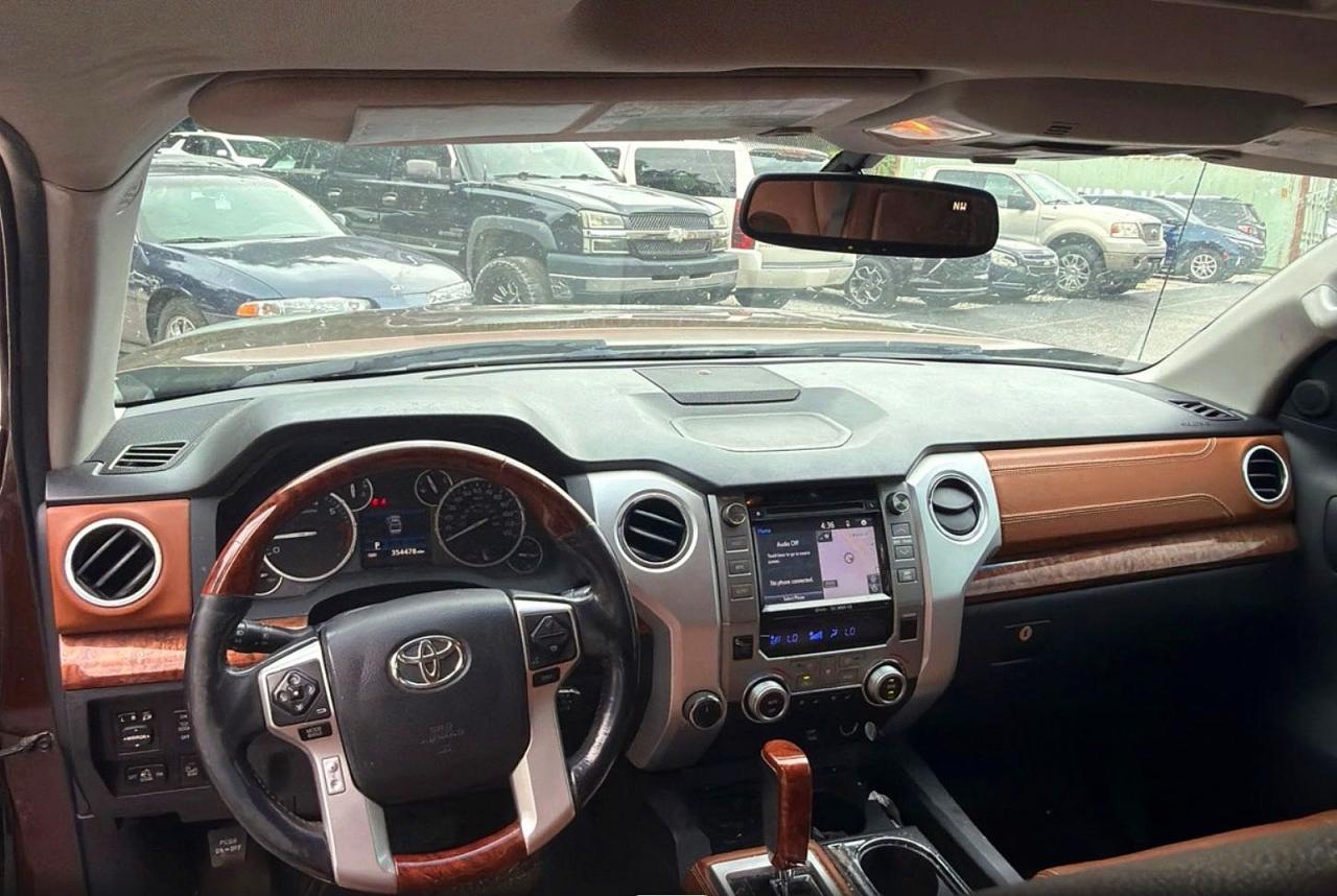 2014 Toyota Tundra Crewmax Platinum Brown vin: 5TFAW5F13EX380112