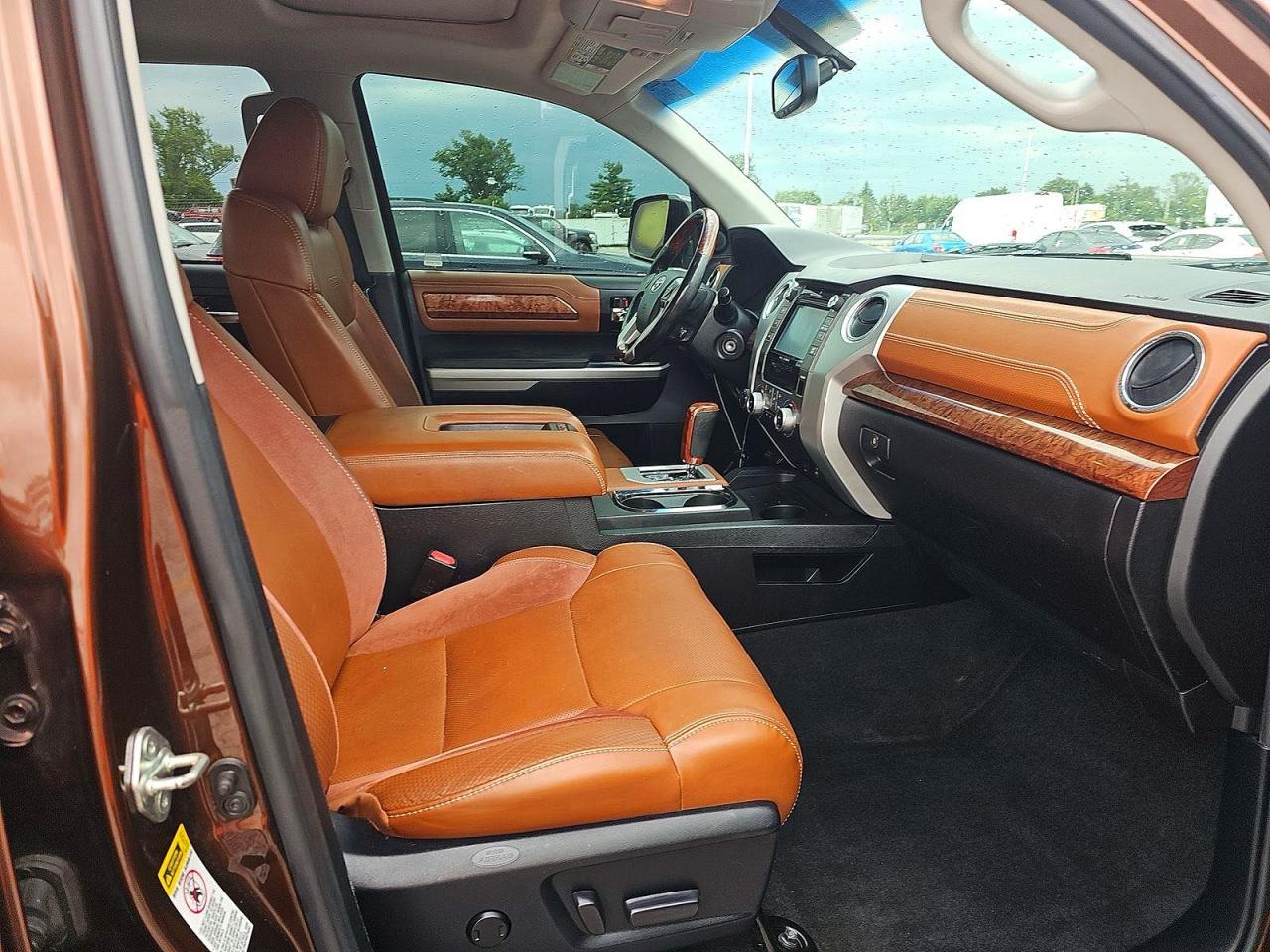 2014 Toyota Tundra Crewmax Platinum Brown vin: 5TFAW5F13EX380112