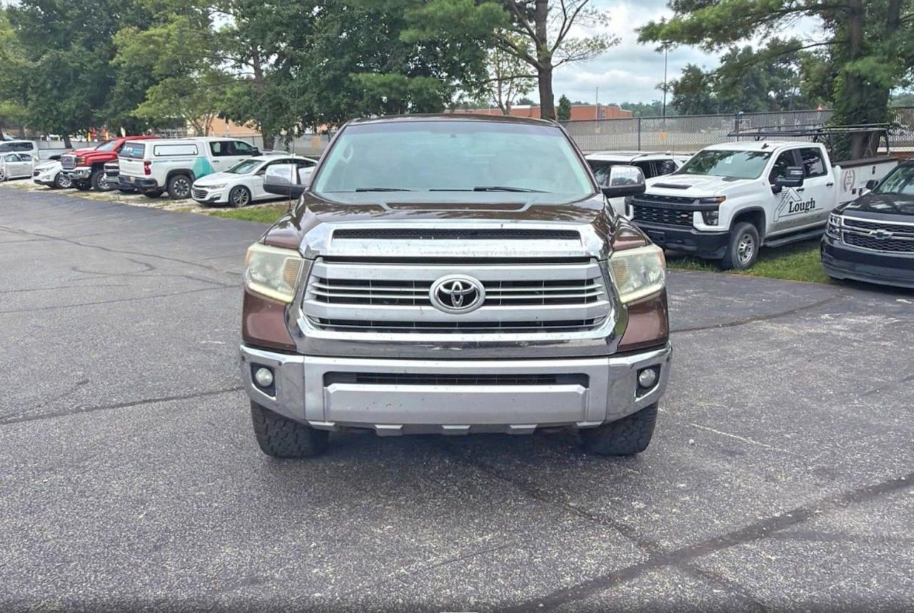 2014 Toyota Tundra Crewmax Platinum Brown vin: 5TFAW5F13EX380112