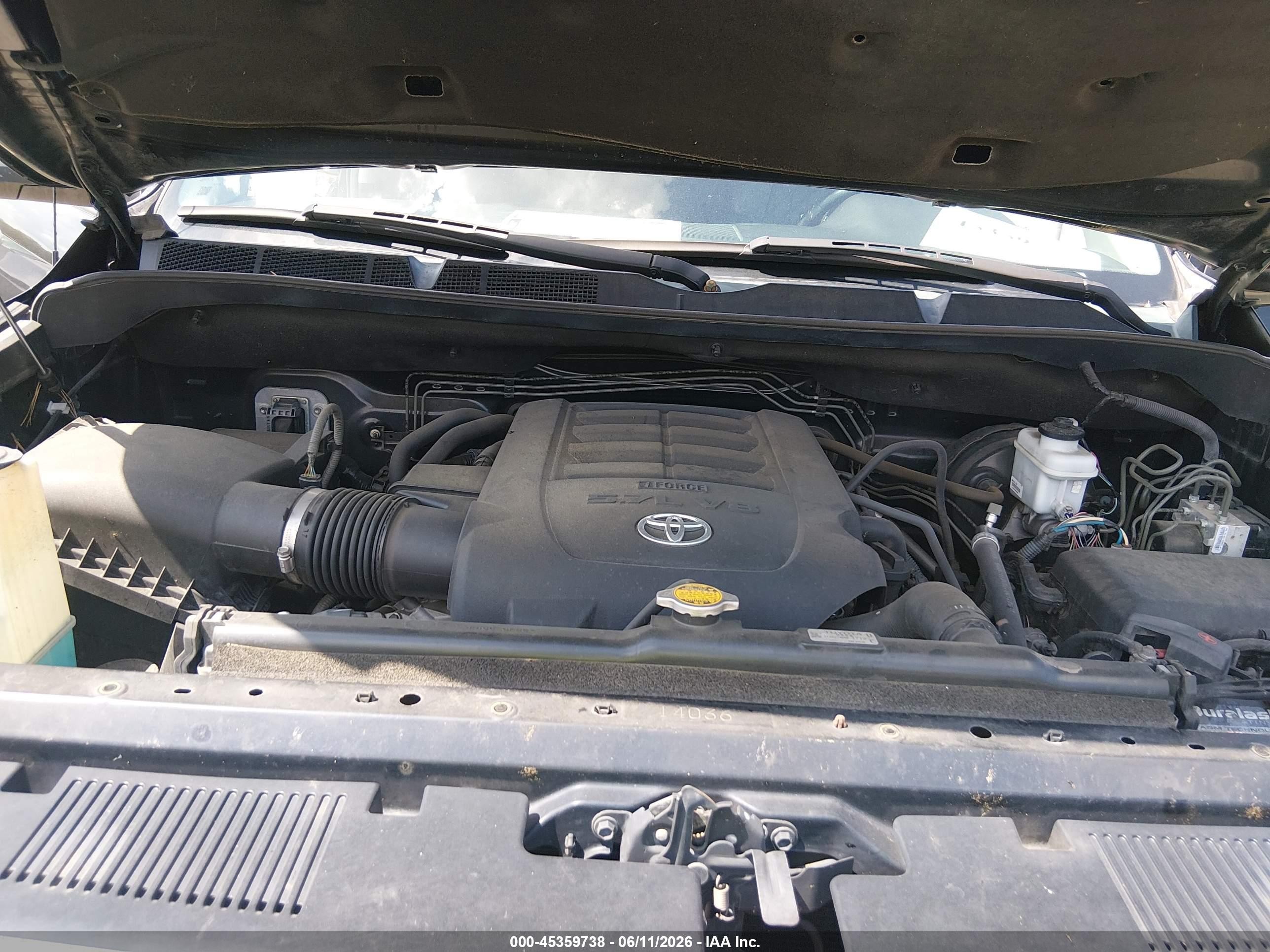 2015 Toyota Tundra Platinum 5.7l V8 Black vin: 5TFAW5F14FX421235