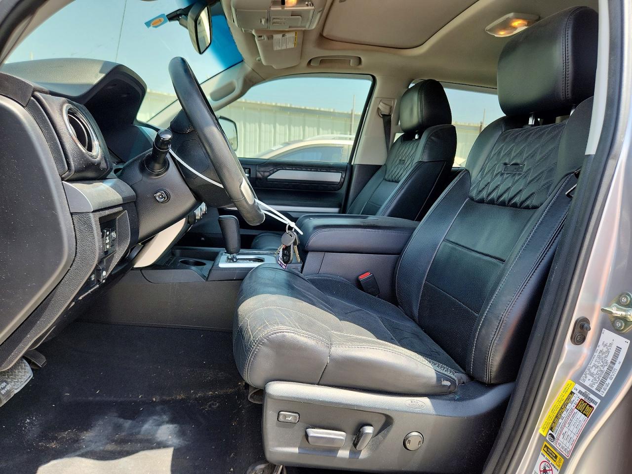 2014 Toyota Tundra Crewmax Platinum Серебряный vin: 5TFAW5F15EX339514
