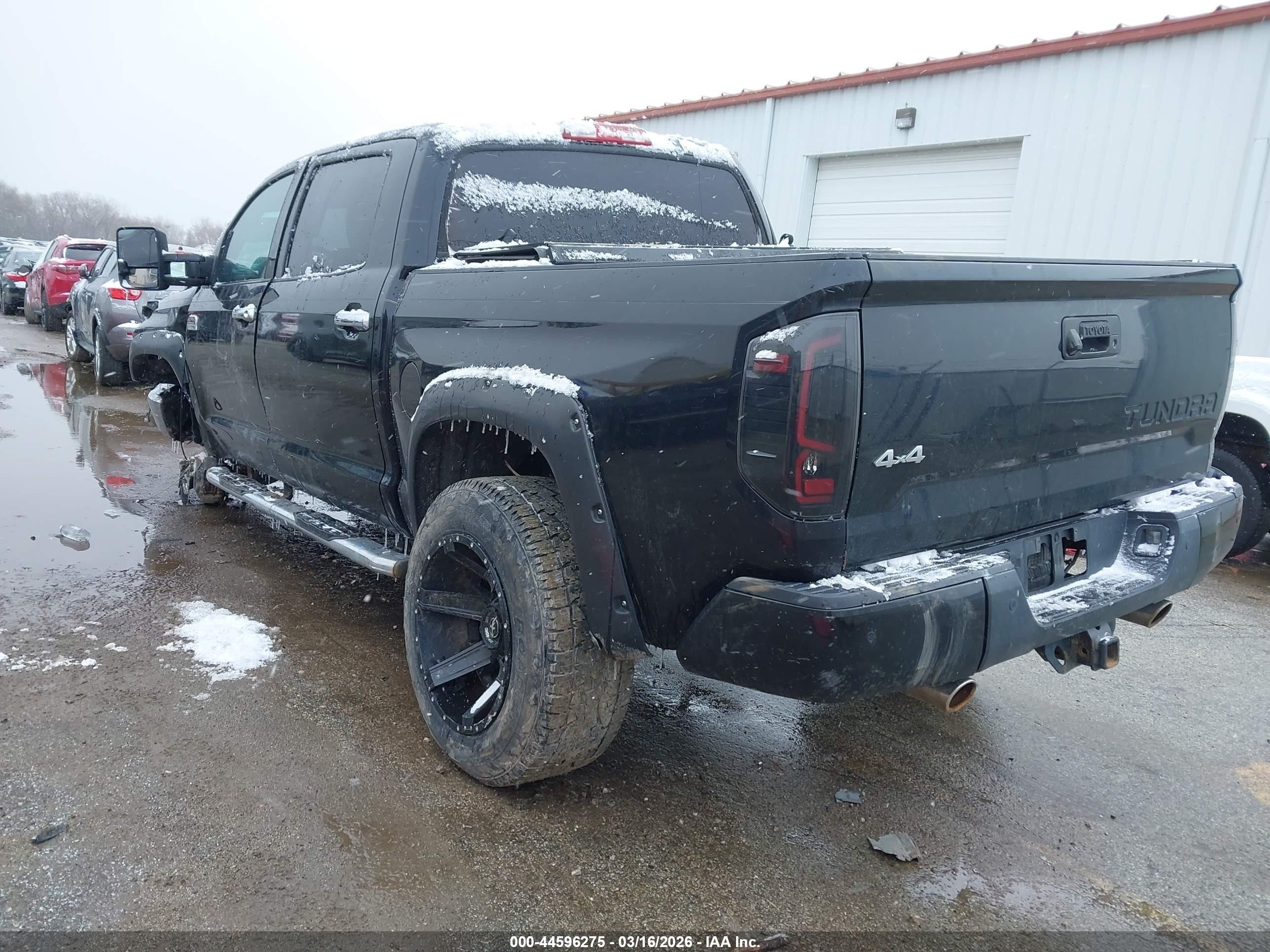 2014 Toyota Tundra 1794 5.7l V8 Black vin: 5TFAW5F15EX385246
