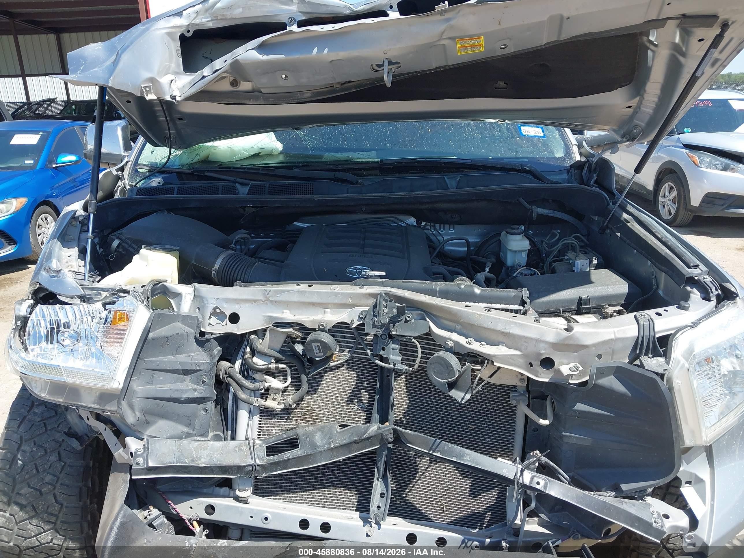 2015 Toyota Tundra 1794 5.7l V8 Silver vin: 5TFAW5F15FX456382