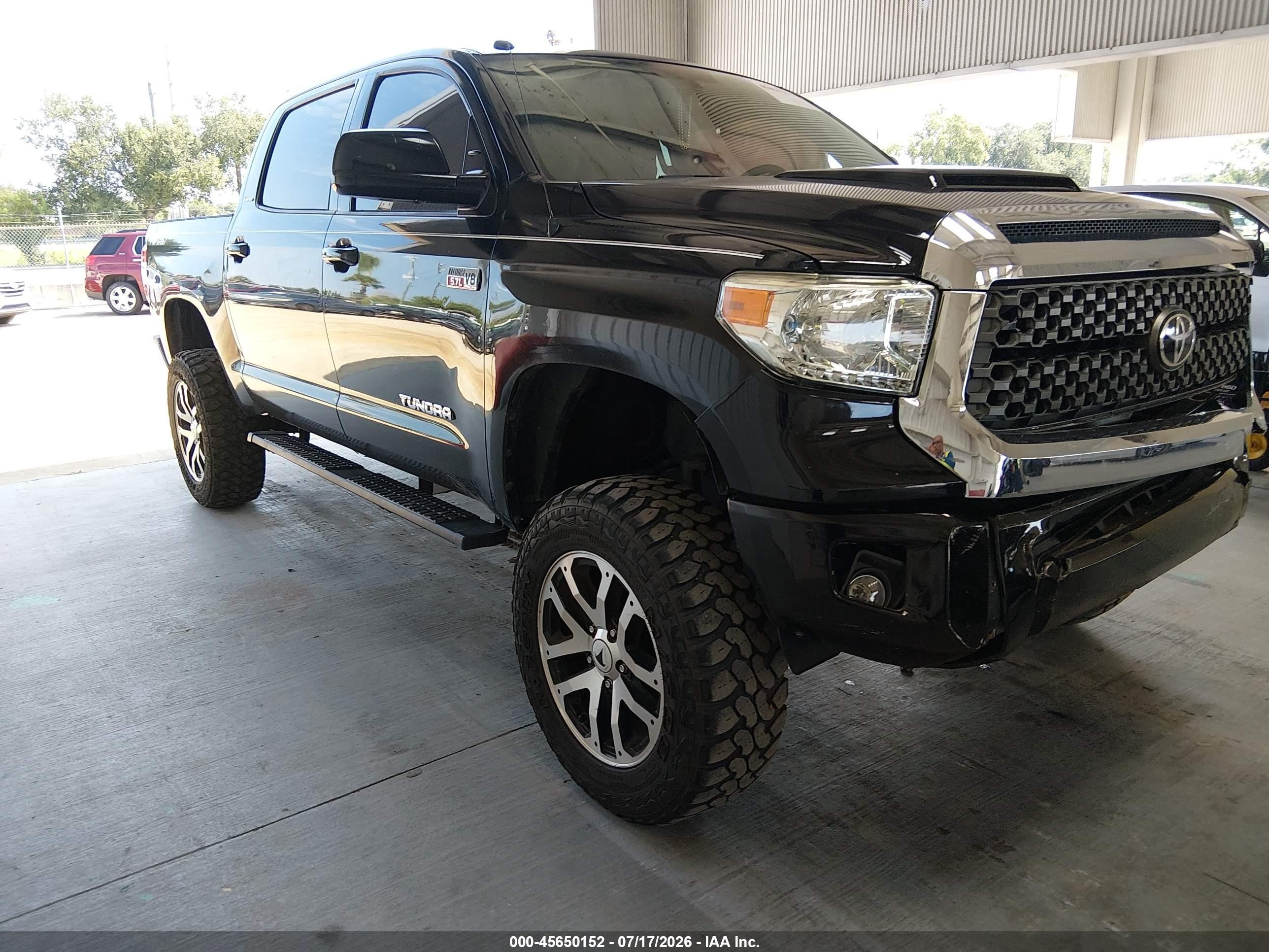 2015 Toyota Tundra 1794 5.7l V8 Black vin: 5TFAW5F16FX455144