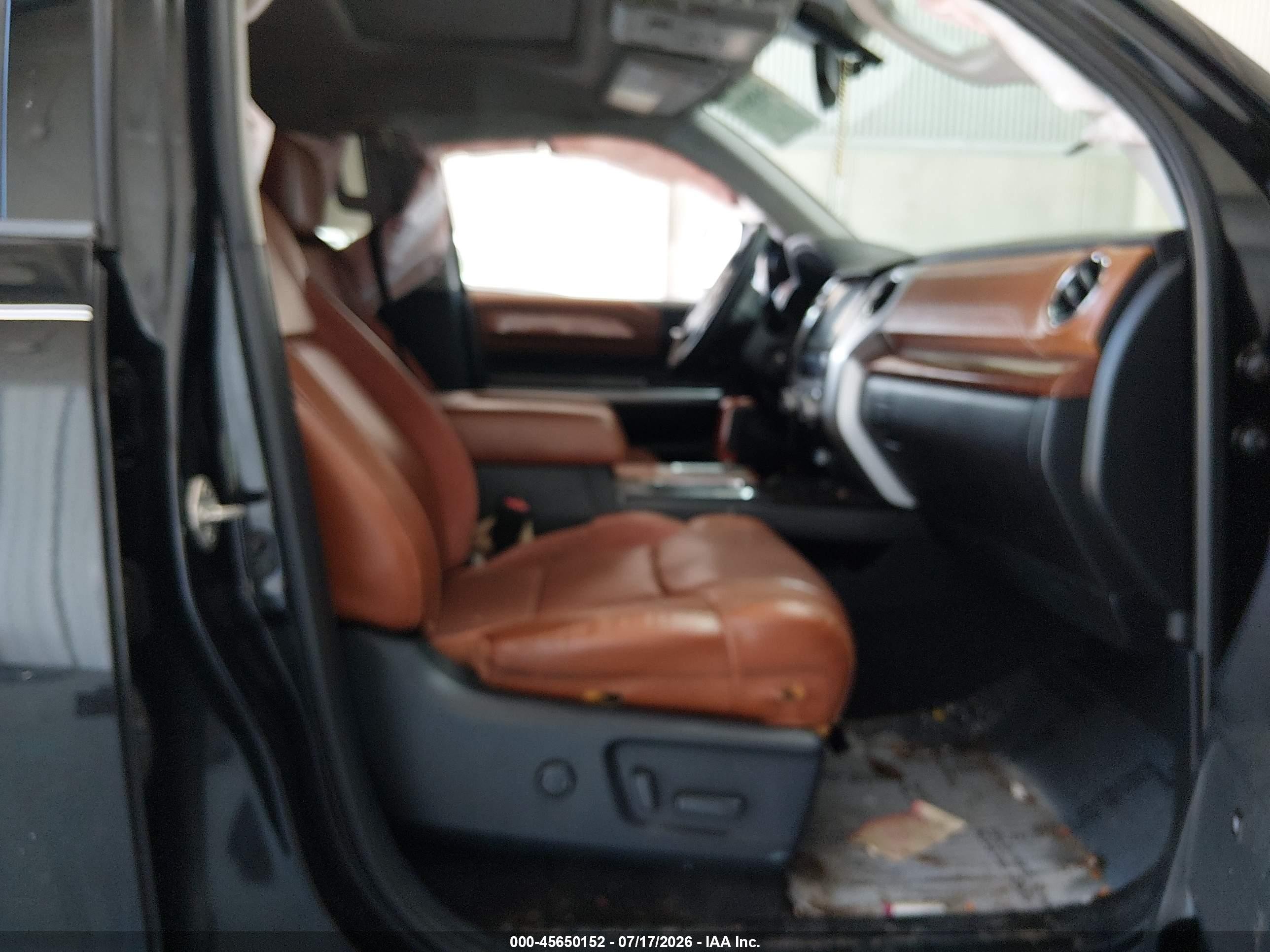 2015 Toyota Tundra 1794 5.7l V8 Black vin: 5TFAW5F16FX455144