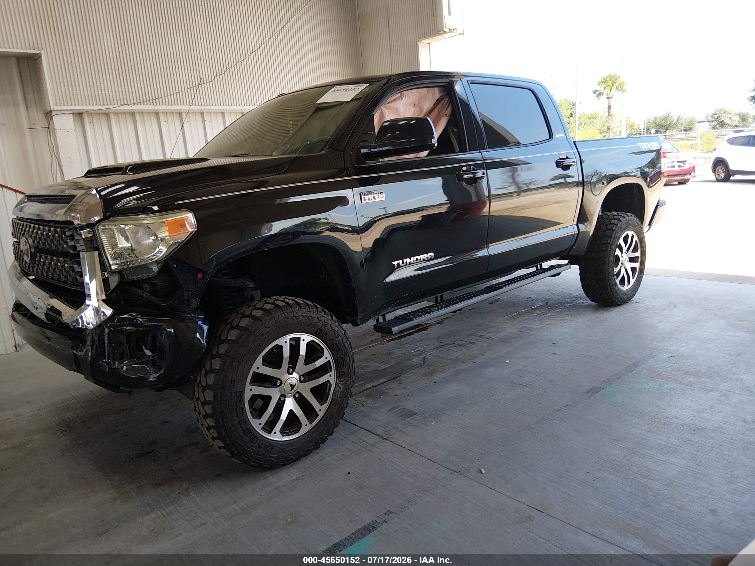2015 Toyota Tundra 1794 5.7l V8 Black vin: 5TFAW5F16FX455144