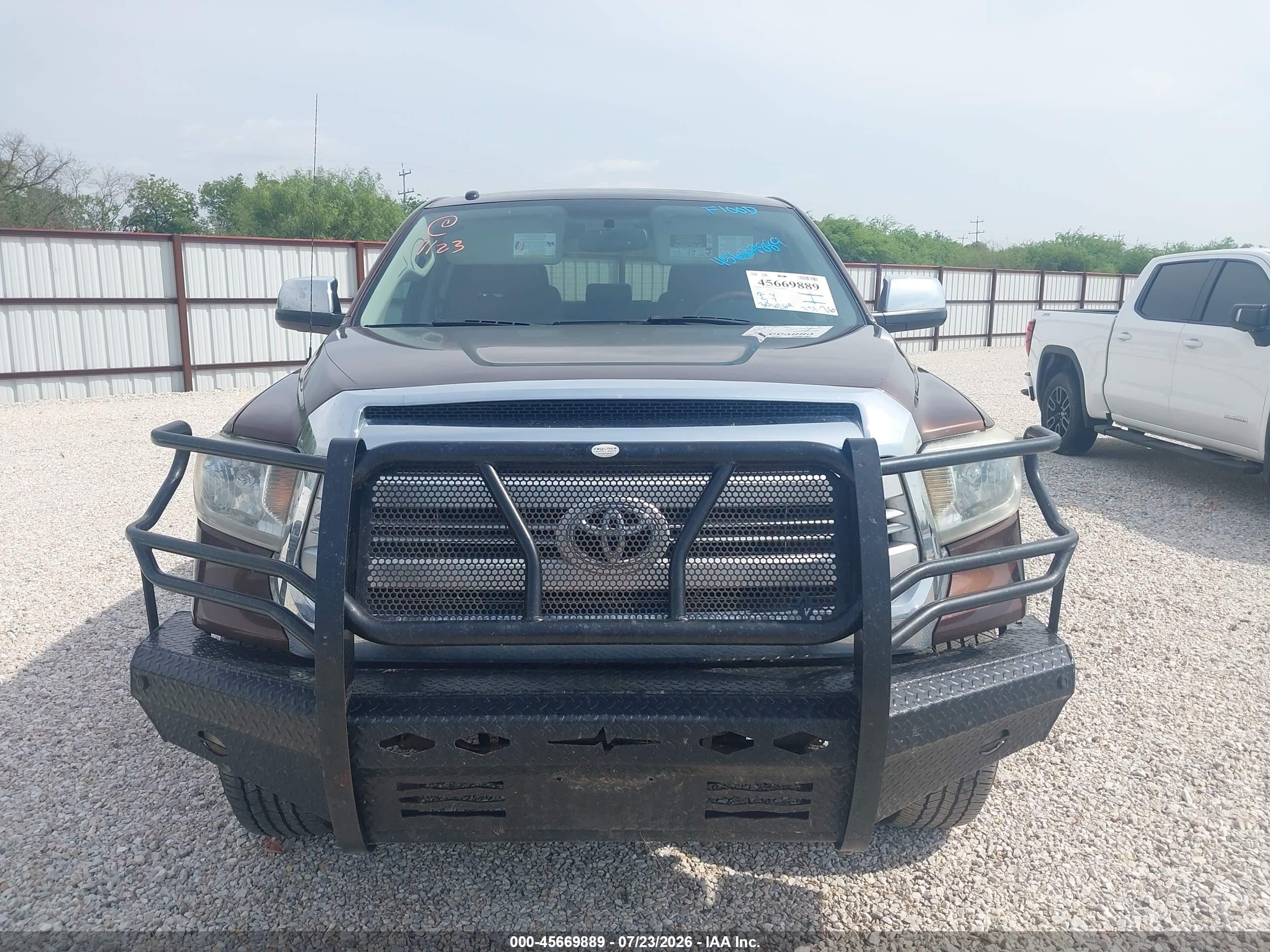 2014 Toyota Tundra 1794 5.7l V8 Brown vin: 5TFAW5F17EX389539