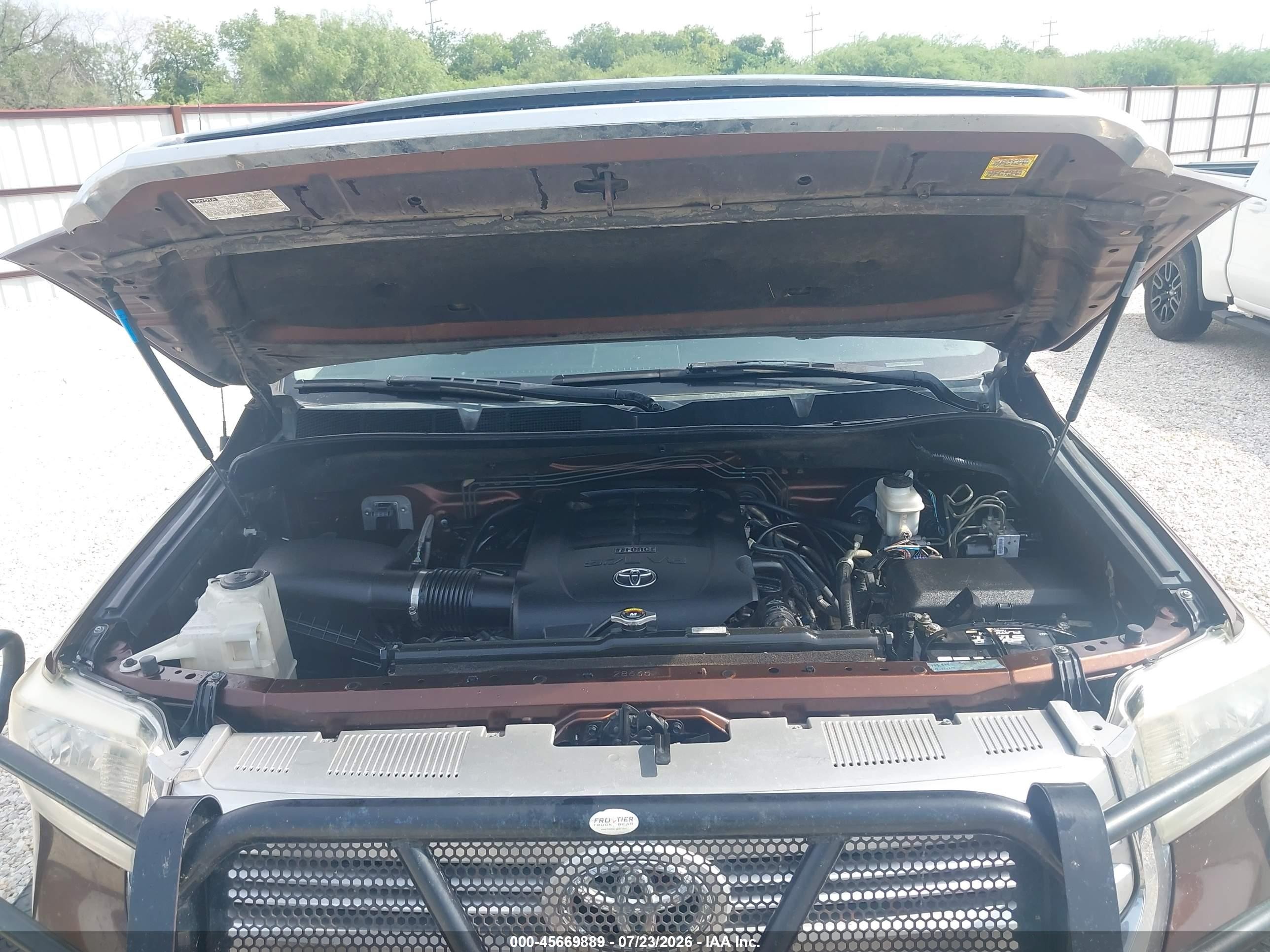 2014 Toyota Tundra 1794 5.7l V8 Brown vin: 5TFAW5F17EX389539