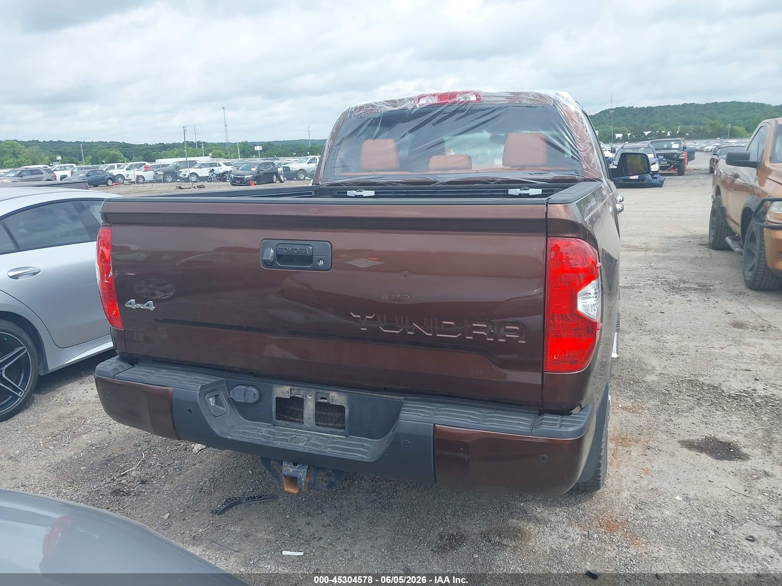 2014 Toyota Tundra 1794 5.7l V8 Brown vin: 5TFAW5F18EX405733