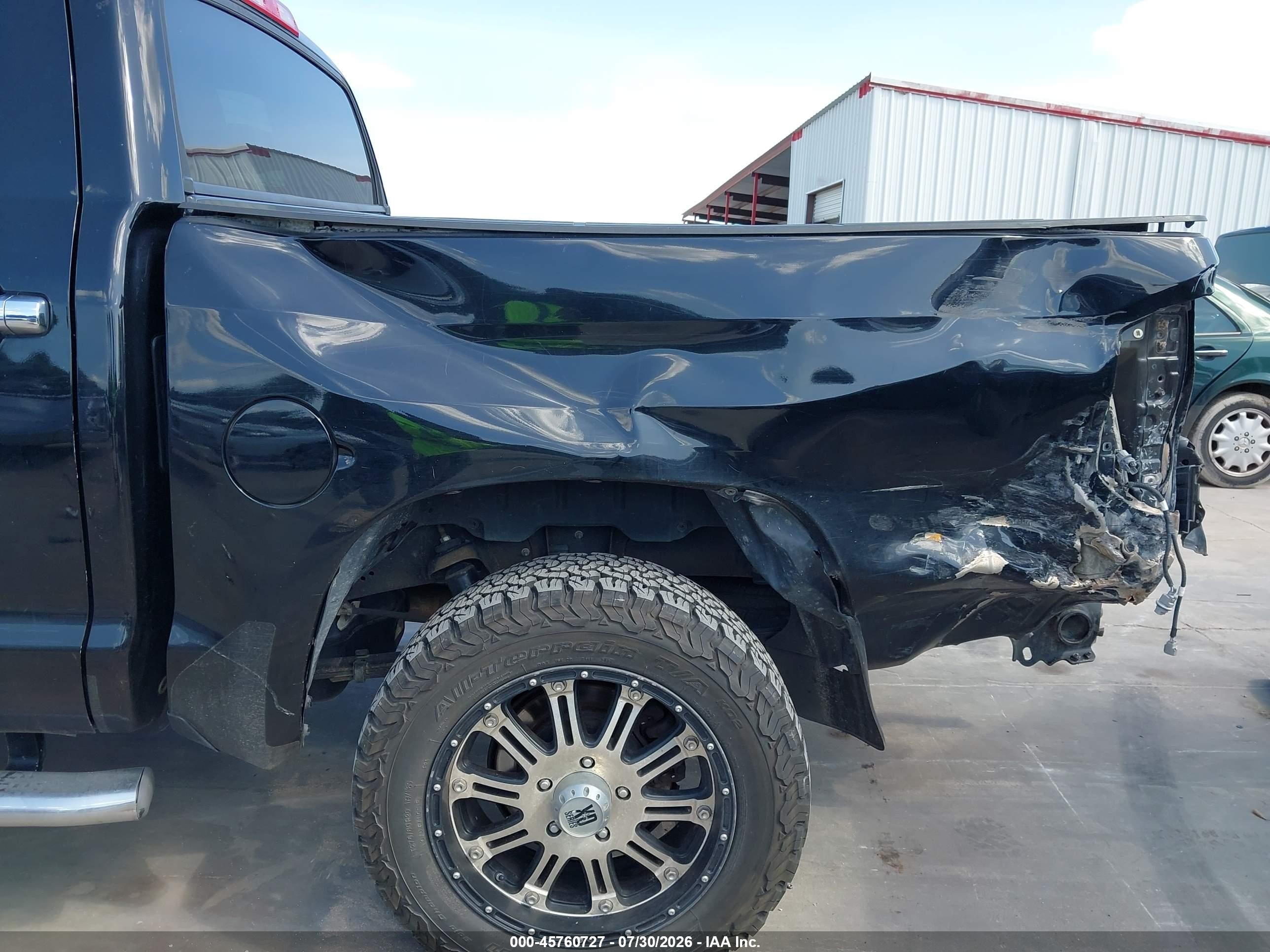 2014 Toyota Tundra 1794 5.7l V8 Black vin: 5TFAW5F1XEX337922
