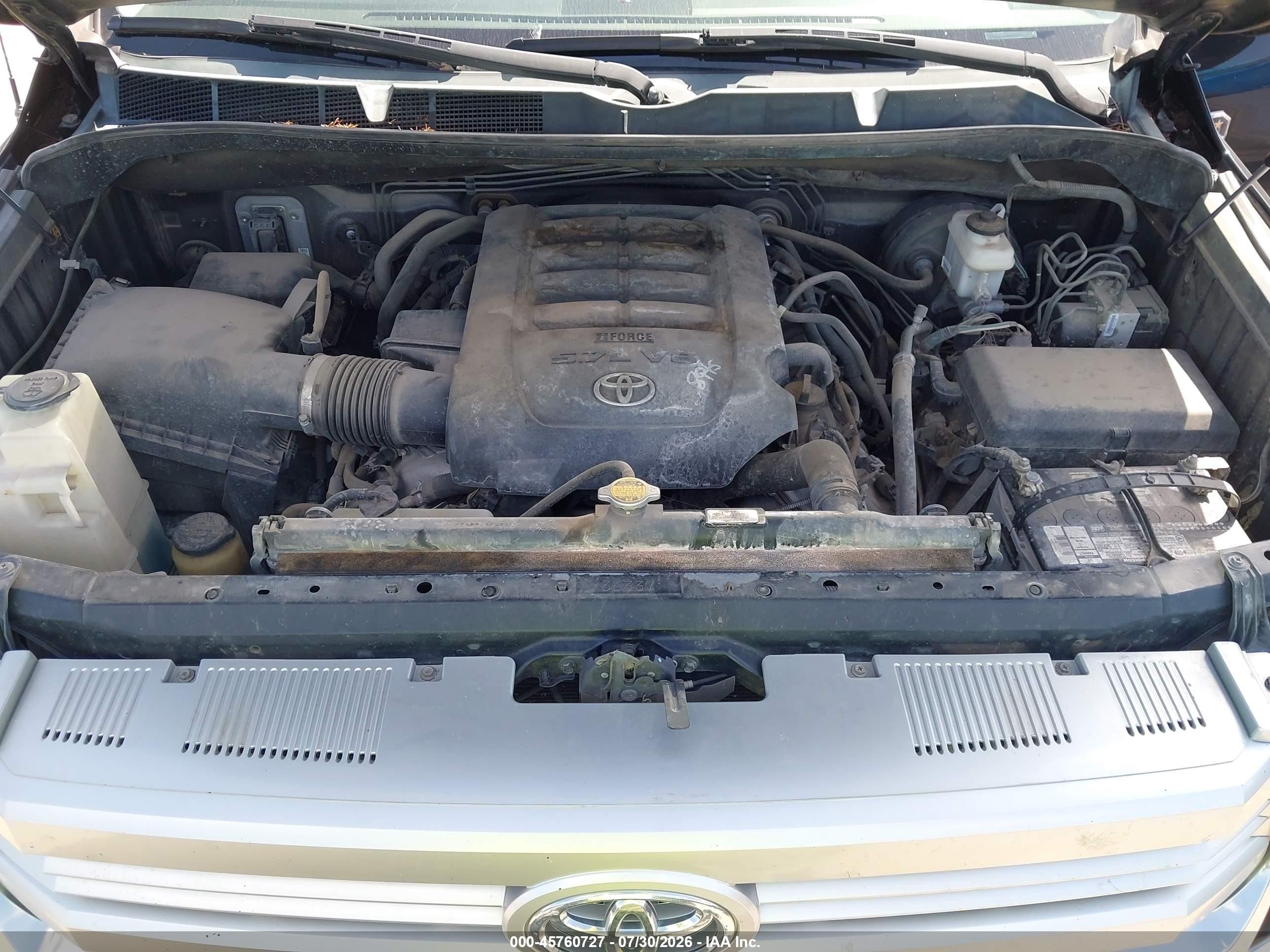 2014 Toyota Tundra 1794 5.7l V8 Black vin: 5TFAW5F1XEX337922