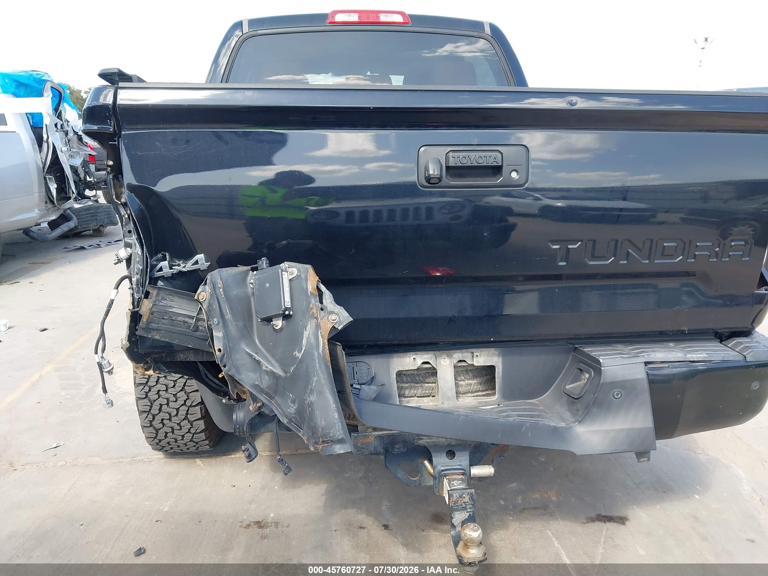 2014 Toyota Tundra 1794 5.7l V8 Black vin: 5TFAW5F1XEX337922