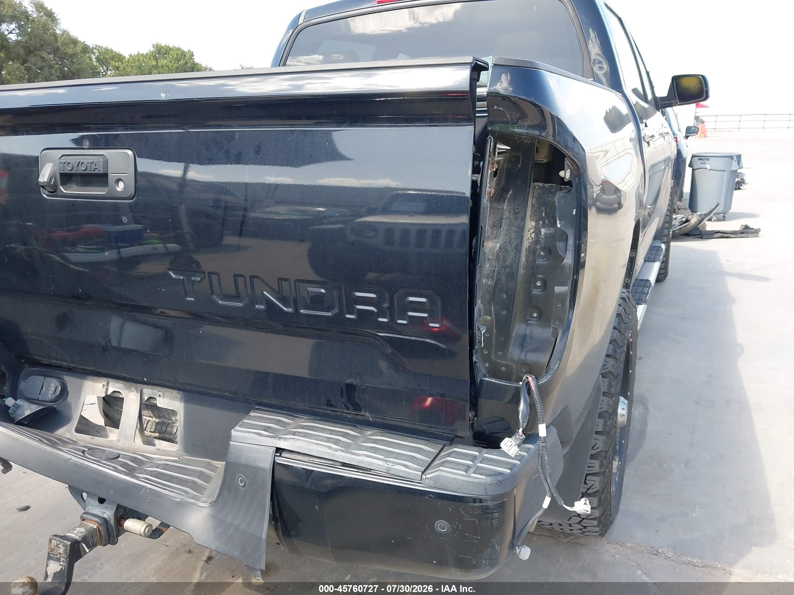 2014 Toyota Tundra 1794 5.7l V8 Black vin: 5TFAW5F1XEX337922