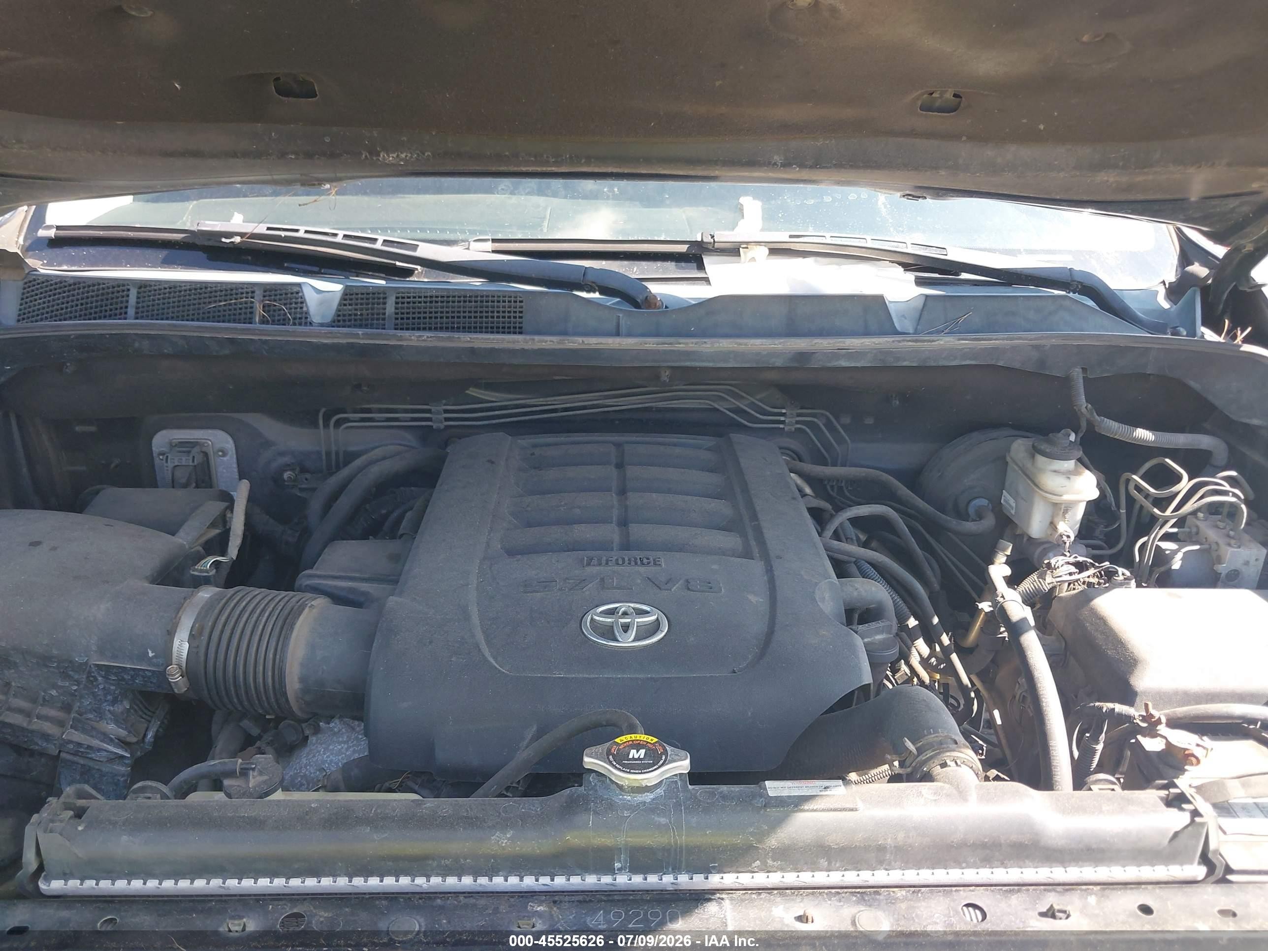 2014 Toyota Tundra 1794 5.7l V8 Black vin: 5TFAW5F1XEX360116