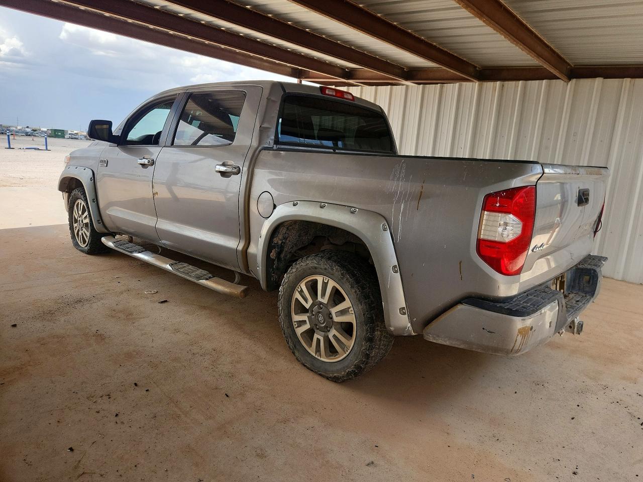 2015 Toyota Tundra 1794 Edition Silver vin: 5TFAW5F1XFX458628