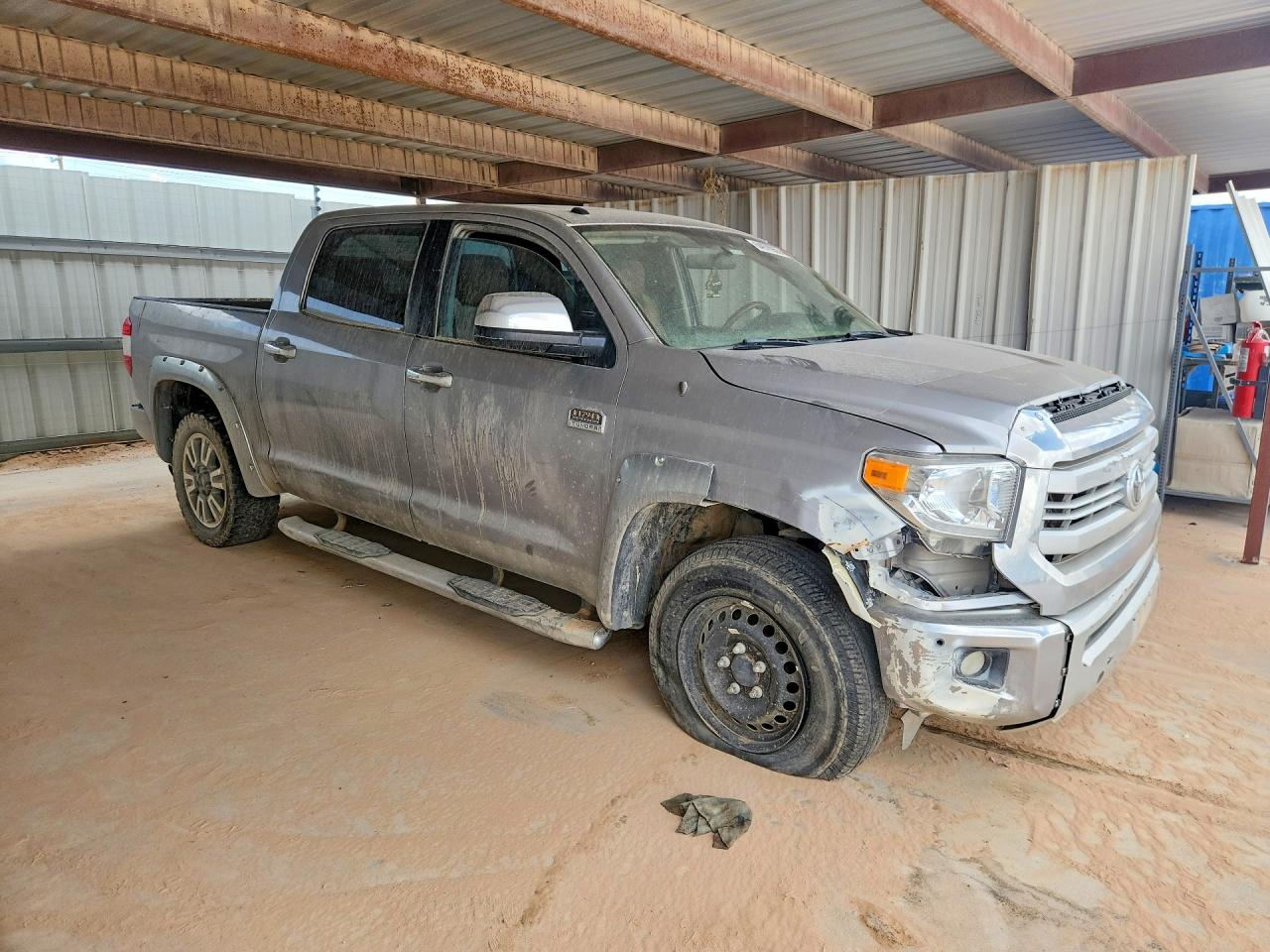 2015 Toyota Tundra 1794 Edition Silver vin: 5TFAW5F1XFX458628
