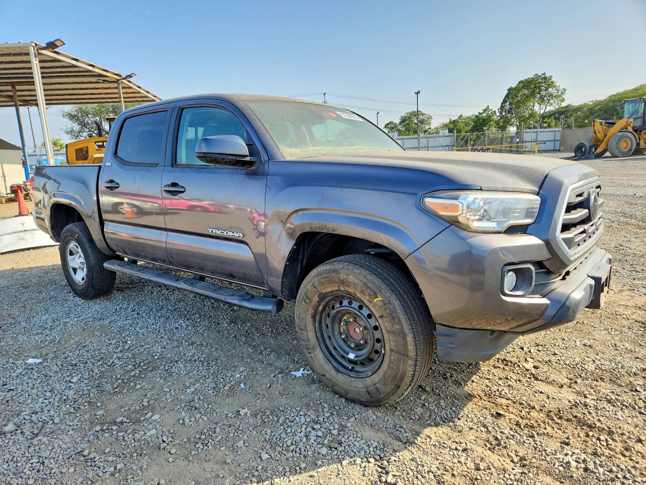 2018 Toyota Tacoma Sr5 Серый vin: 5TFAX5GN2JX112404